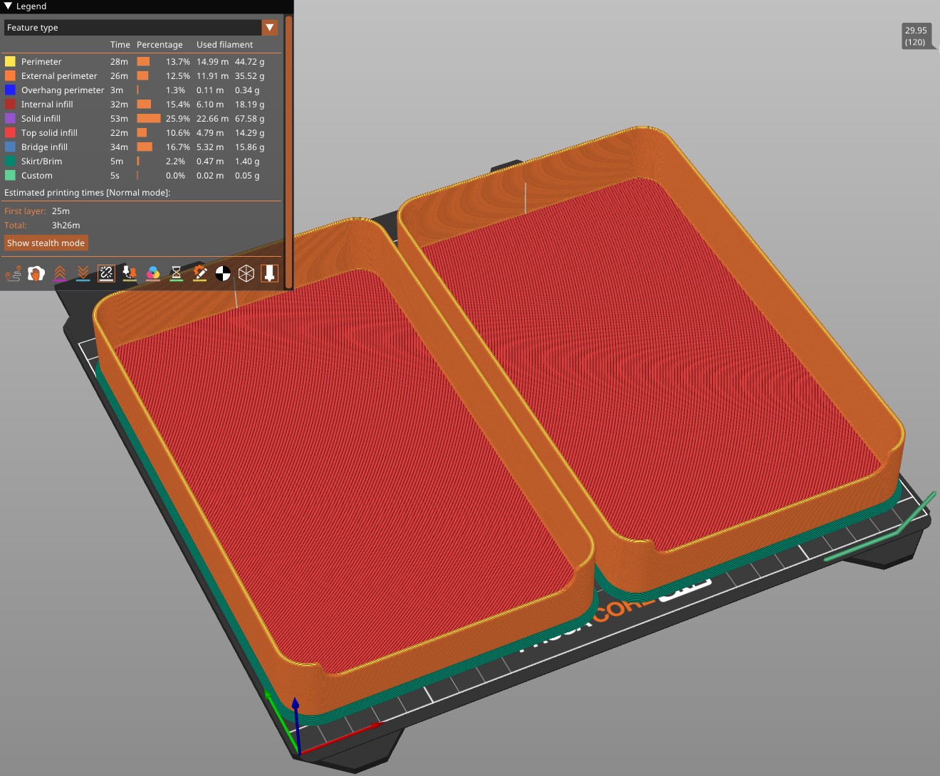 Stackable storage tray - photo 4
