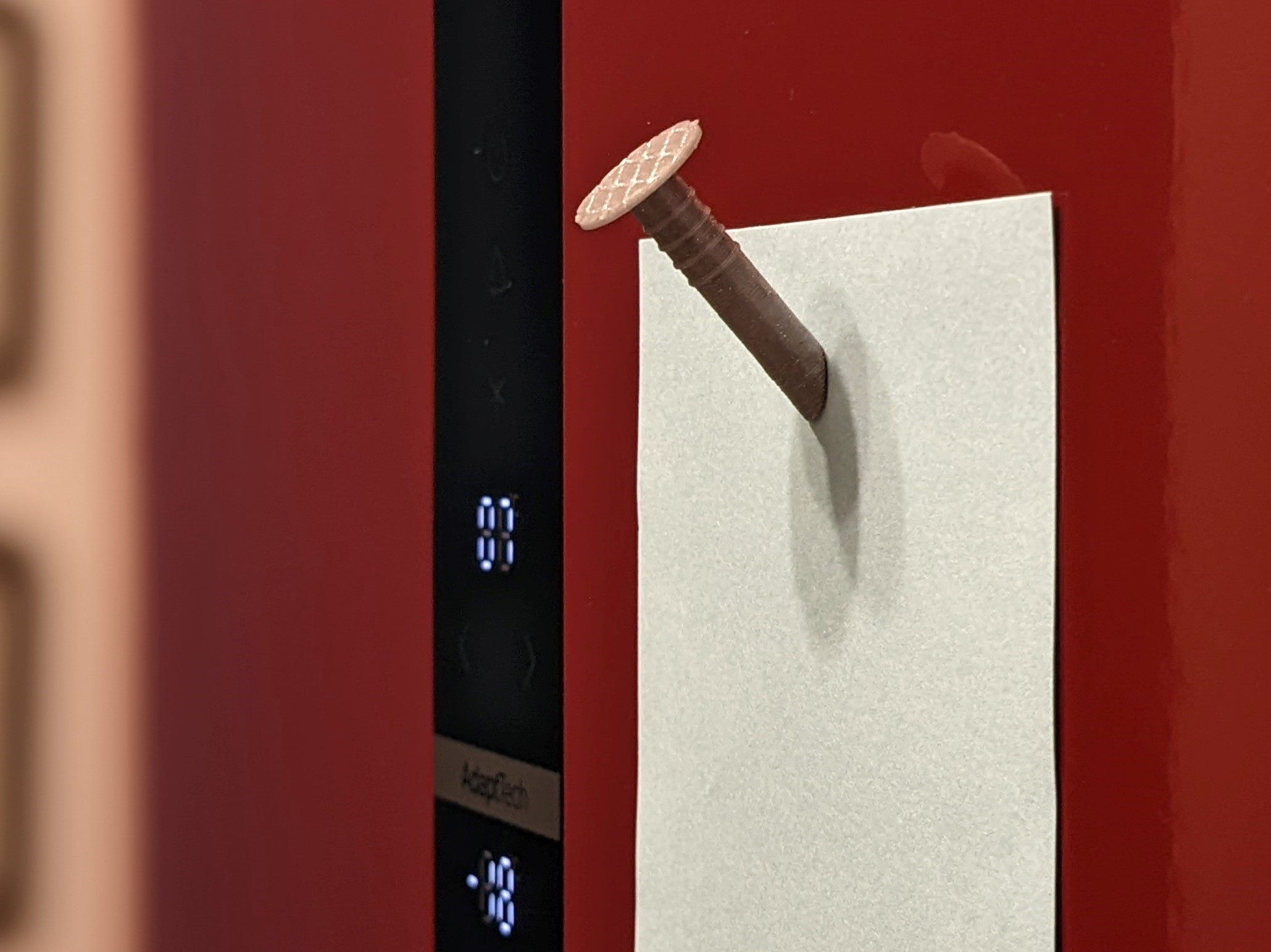 Steel Nail  and Torx Screw Refrigerator Magnet - photo 2