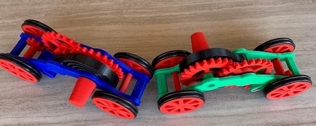 Fusion 360 Pinion Wind-up Car