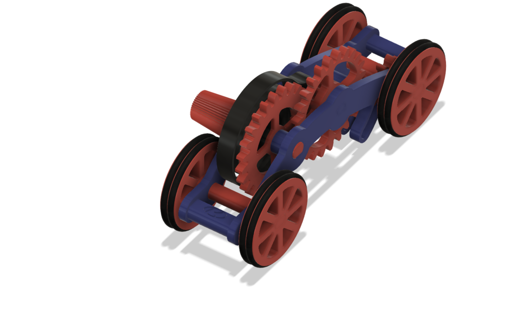 Fusion 360 Pinion Wind-up Car - photo 2