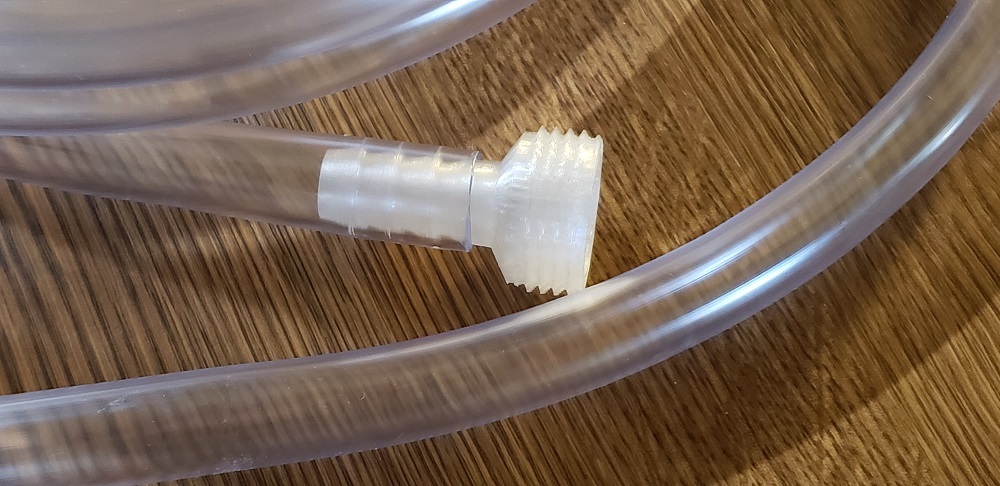 1/2 0.5 inch hose barb to male garden hose adapter - photo 2
