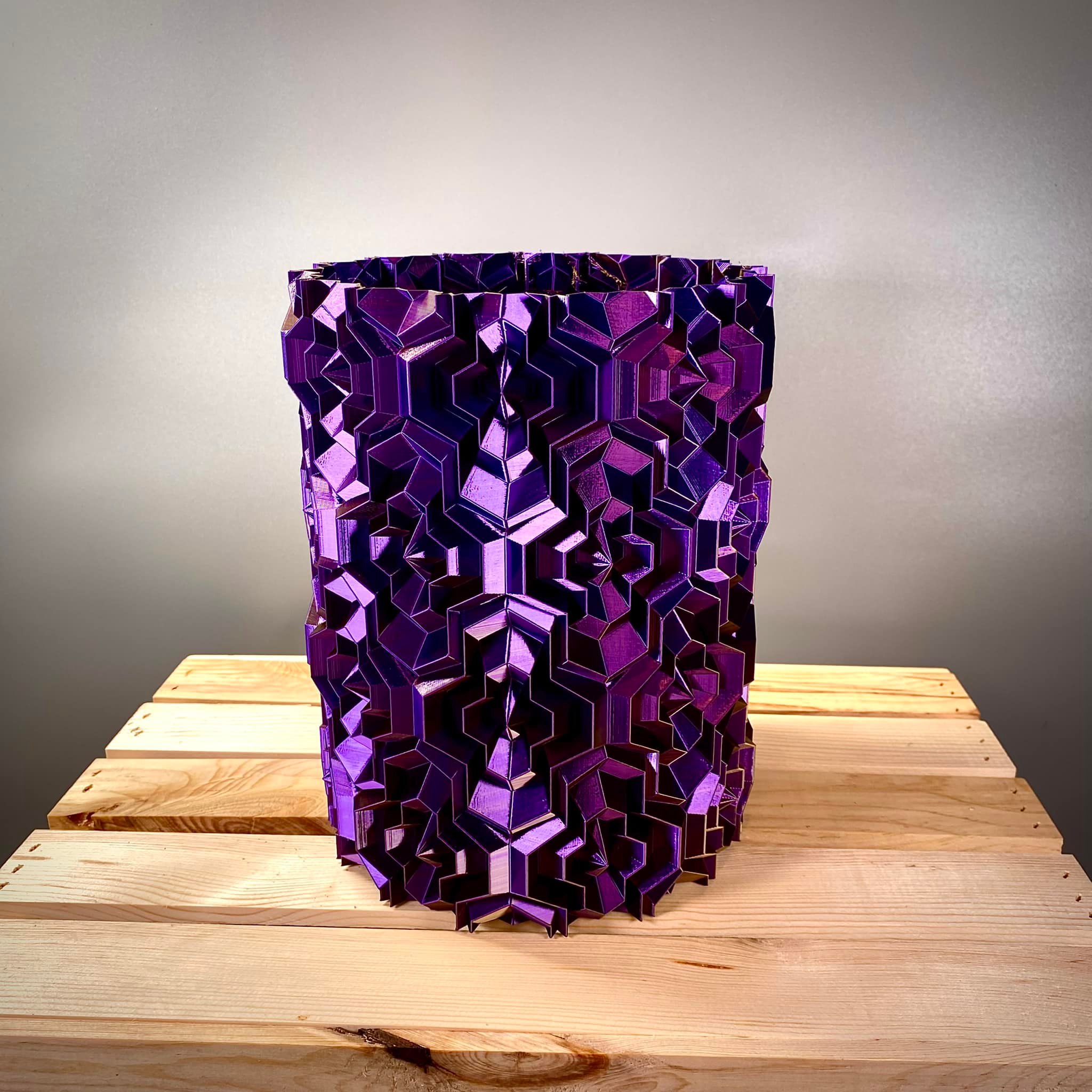 Tetrahex Ripple Vase - photo 2