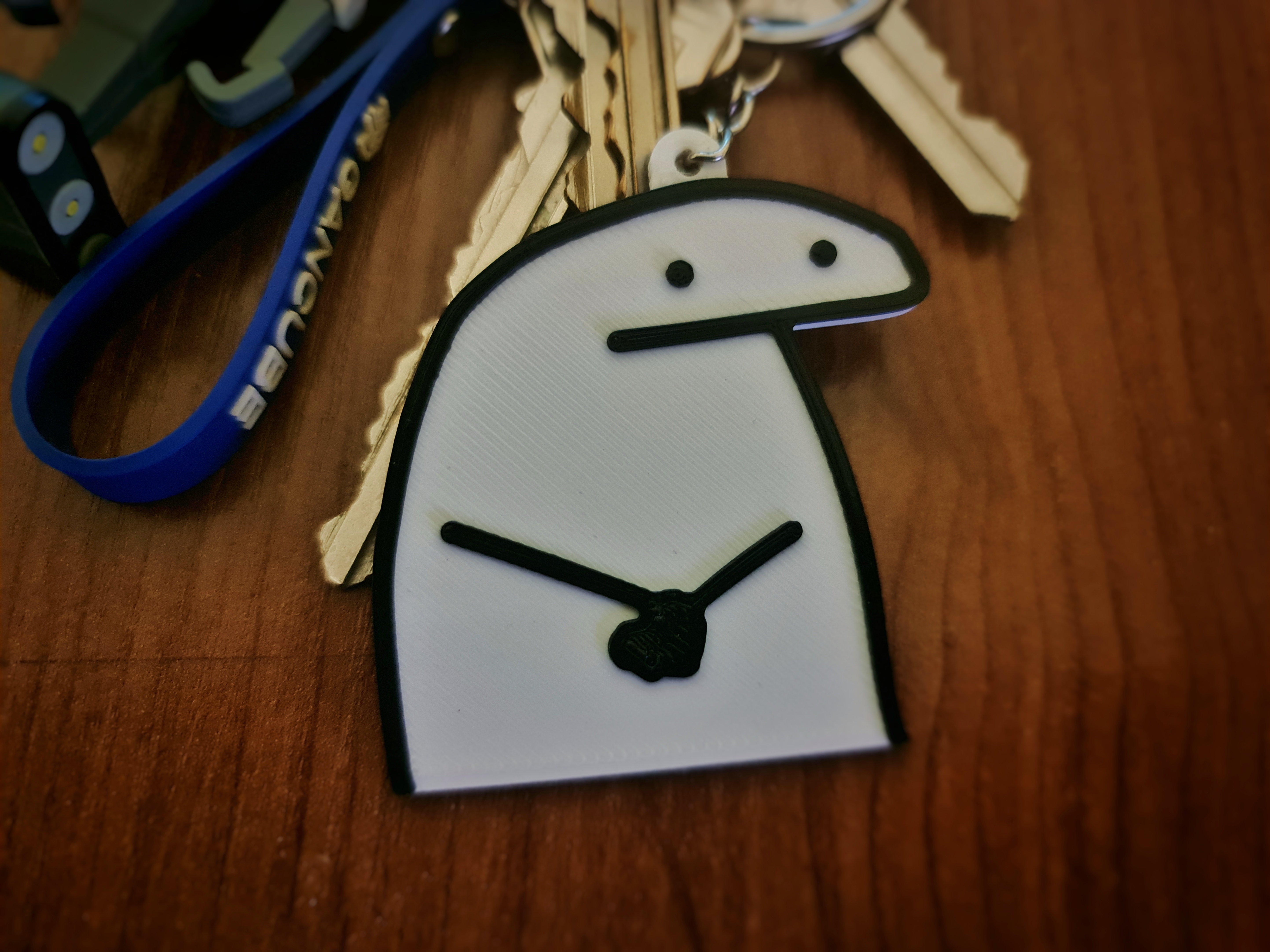 KEYCHAIN MEME FLORK - photo 2