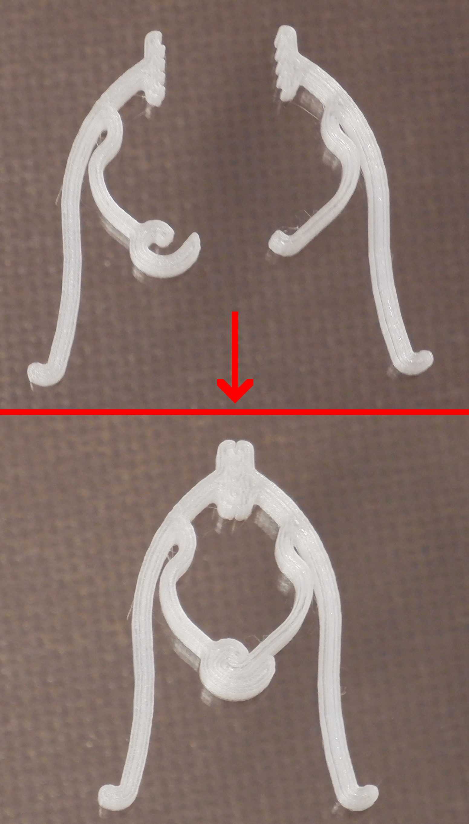 Two-part strong clip / clothes peg - photo 3