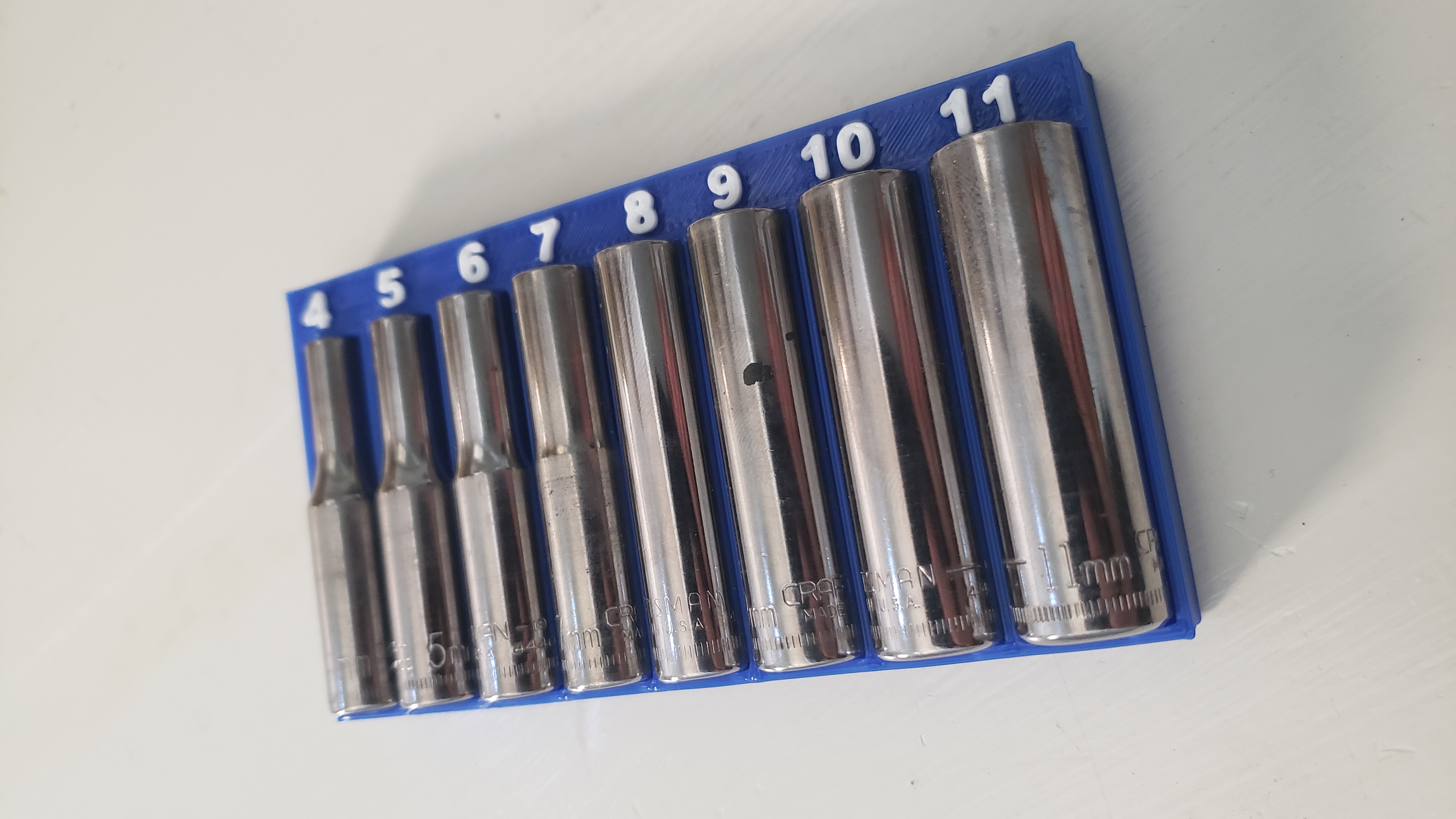 Craftsman Metric socket tool tray