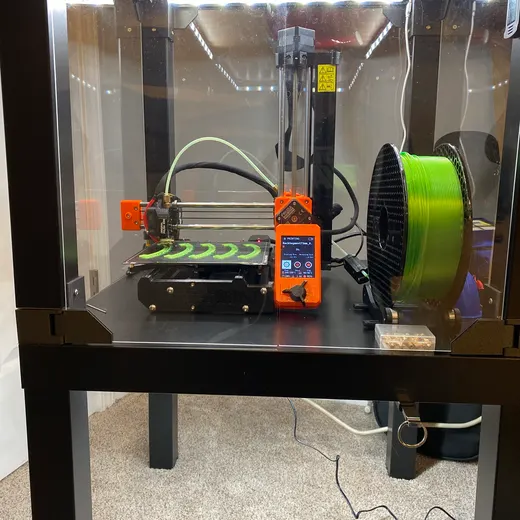 Lack Enclosure v2 modified to print on the Mini