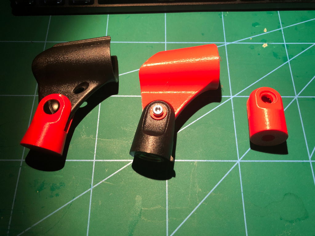 Microphone clip/mount for Shure SM58 & similar - photo 3