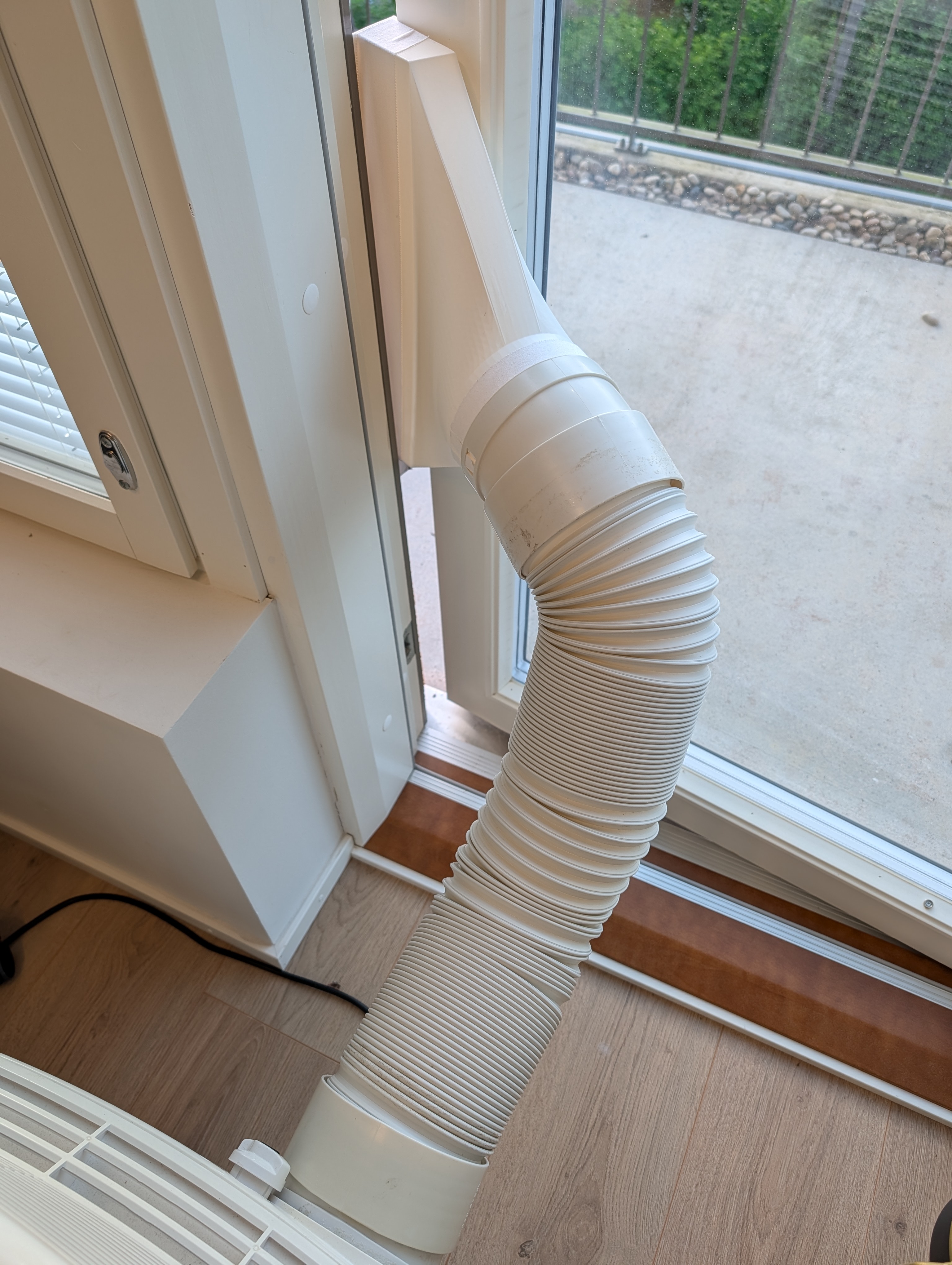 Portable AC Balcony Door Adapter - photo 2