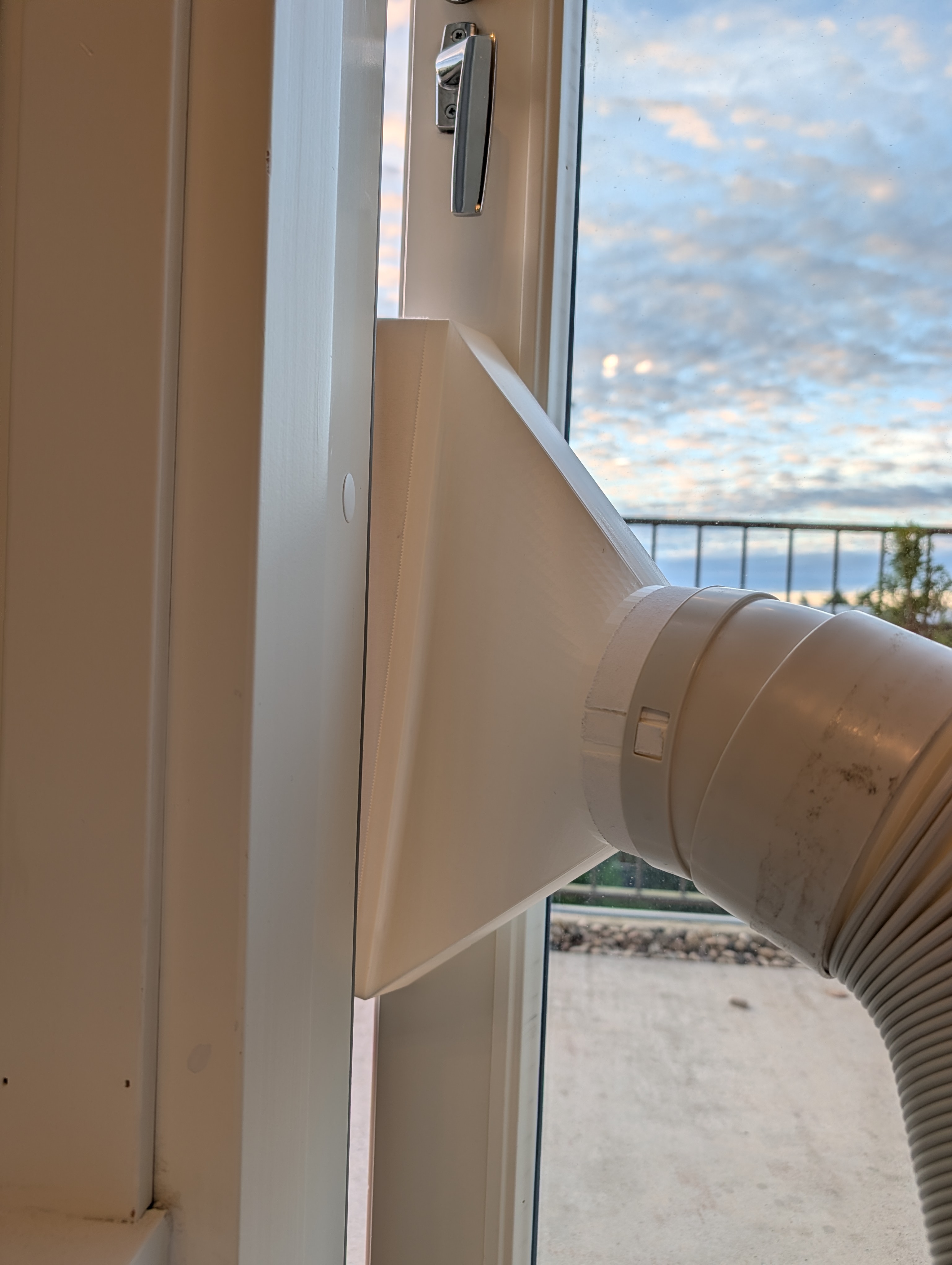 Portable AC Balcony Door Adapter - photo 3
