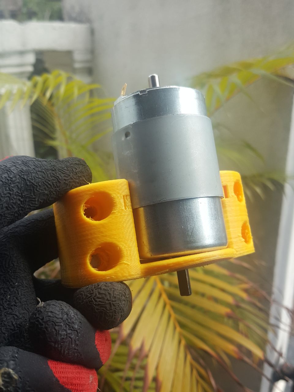 775 DC Motor Mount for DIY Dremel CNC - photo 2
