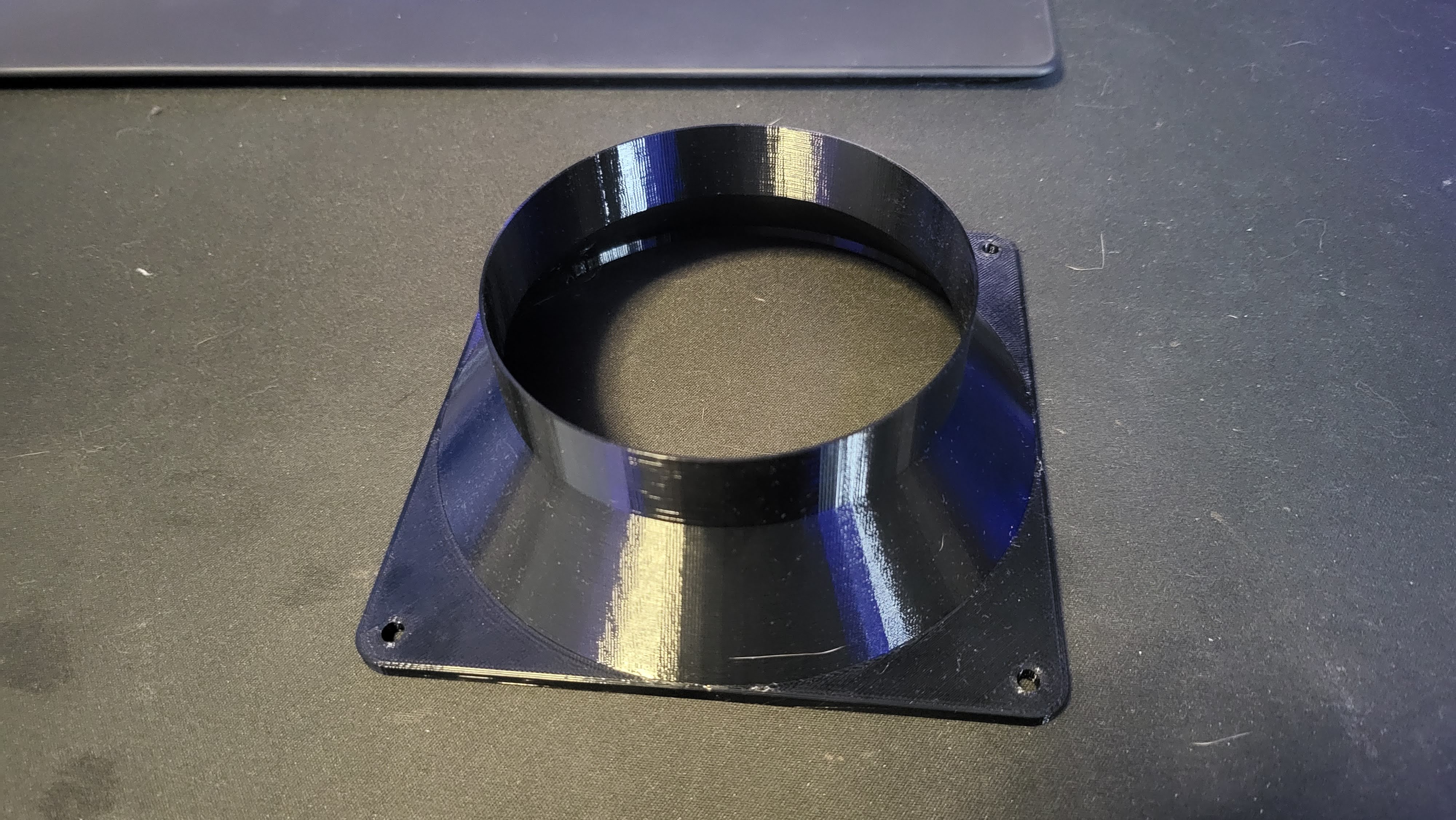 140mm Fan to 100mm Duct Adapter