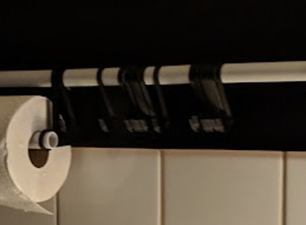 20 mm Conduit Kitchen Rail - Kitchen Appliance Hooks