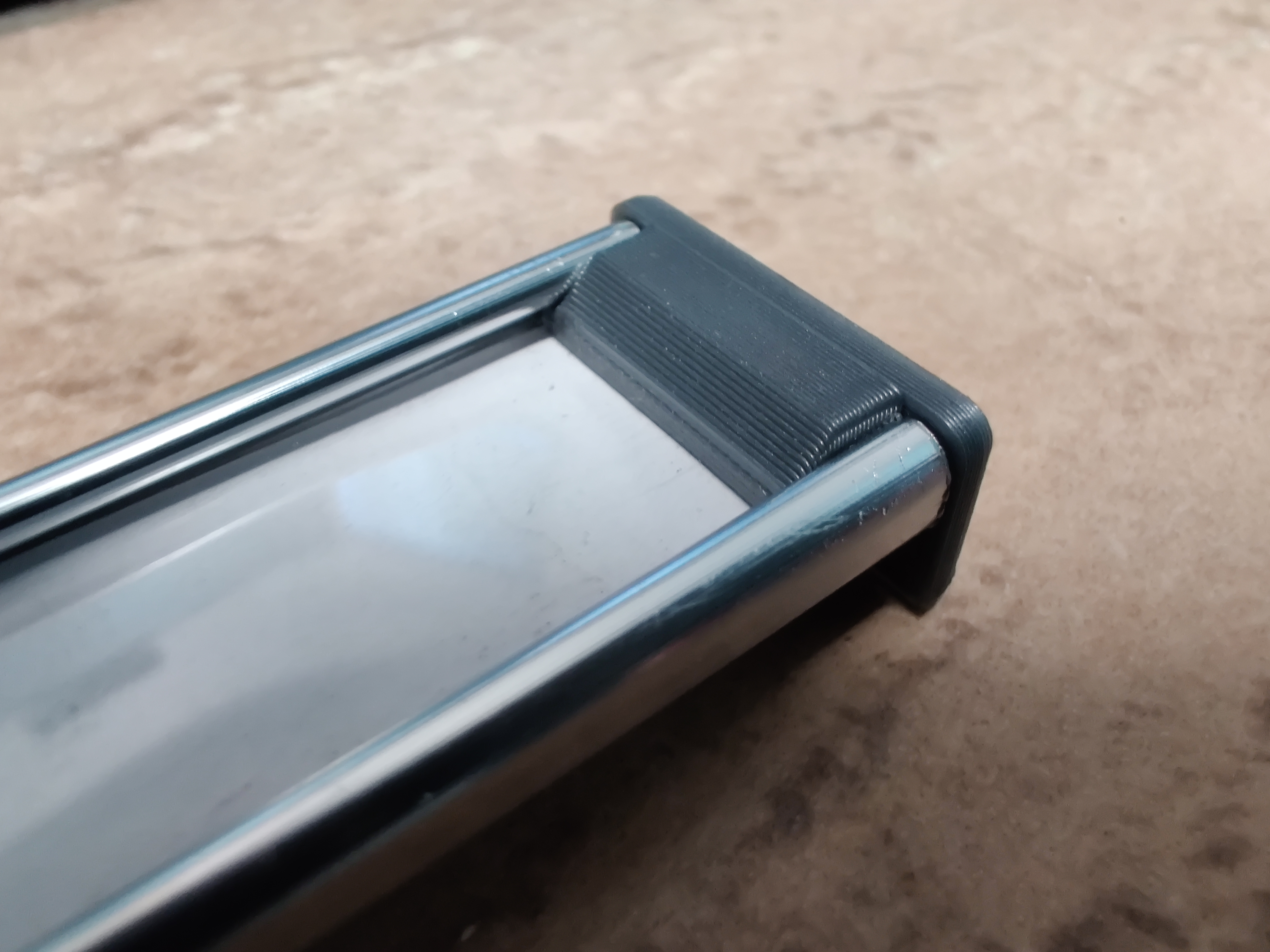 End Cap for US General Toolbox Drawer Label Tray
