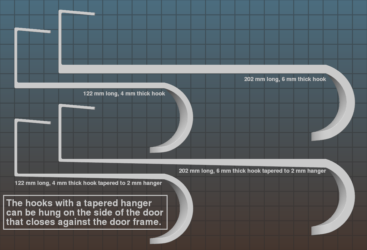 Door Hook - Strong and Tapered - photo 3