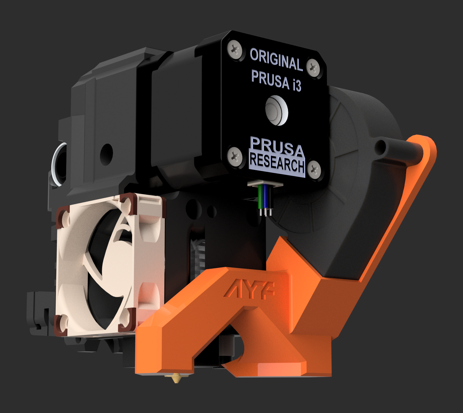 AYF MK3s Part fan duct