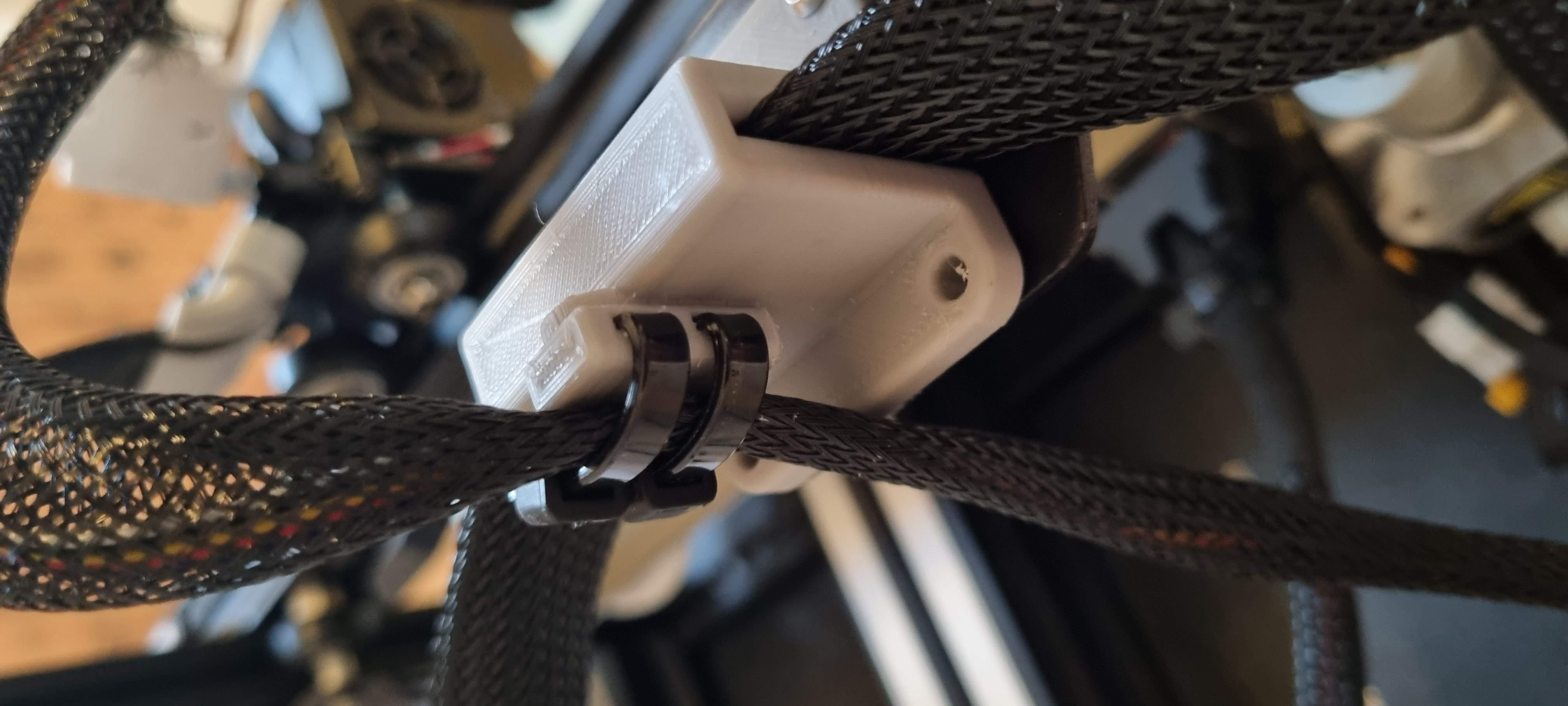 Creality Sprite Extruder Cable Management for Ender 3v2