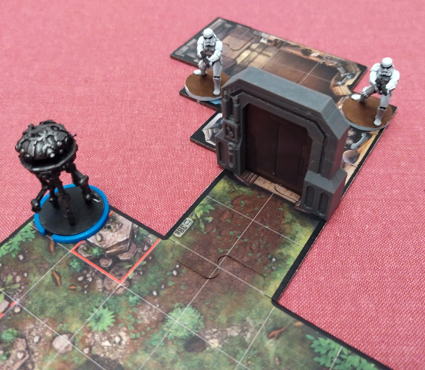Imperial Assault slotted door remix
