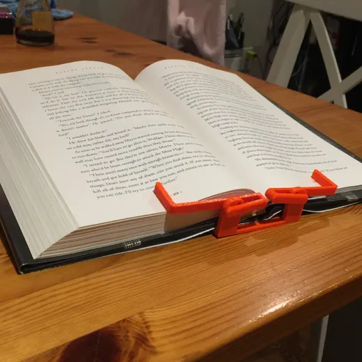 Hands-Free Book Holder