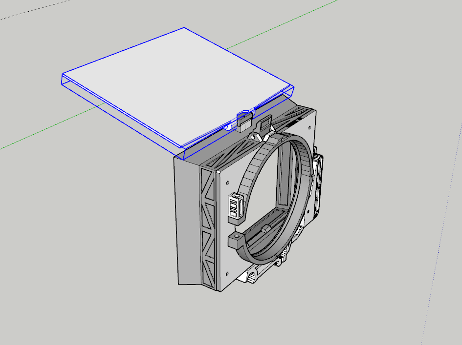 CazBox - A light weight, Clamp on MatteBox (Now with 15mm rod adapters!) - photo 3