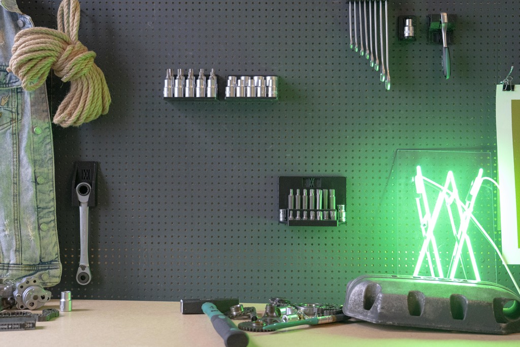 Tool Holder for TX Socket Set 19pcs 010 I for screws or peg board - photo 2