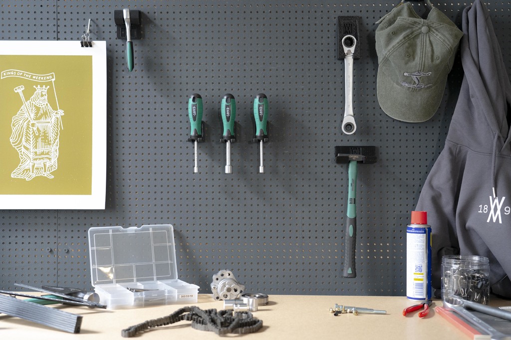 Tool Holder for Single Screwdriver 061 I for screws or peg board - photo 2