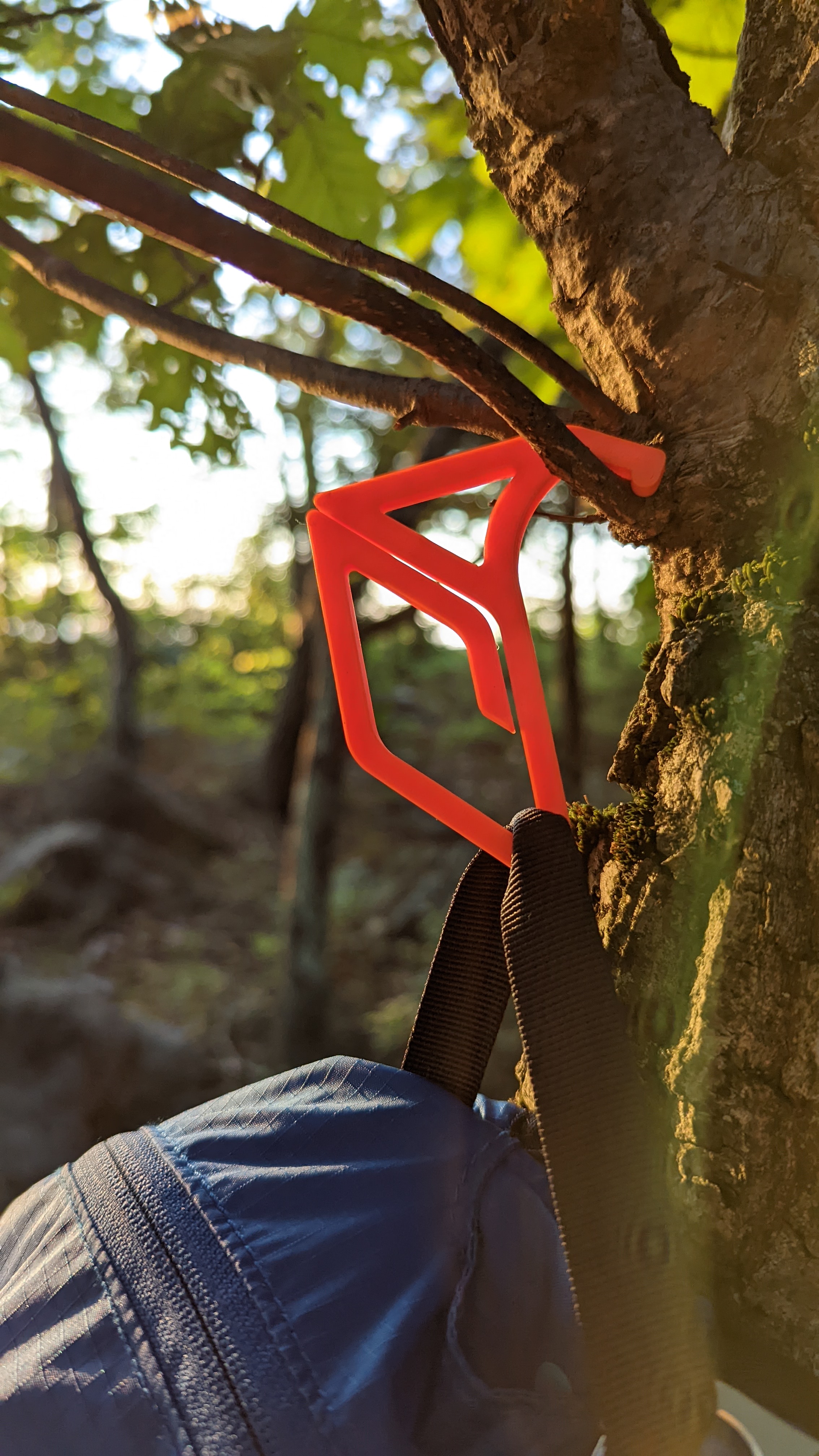 Lightweight Camping Backpack Hook!