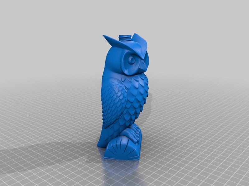 owl lamp - photo 4