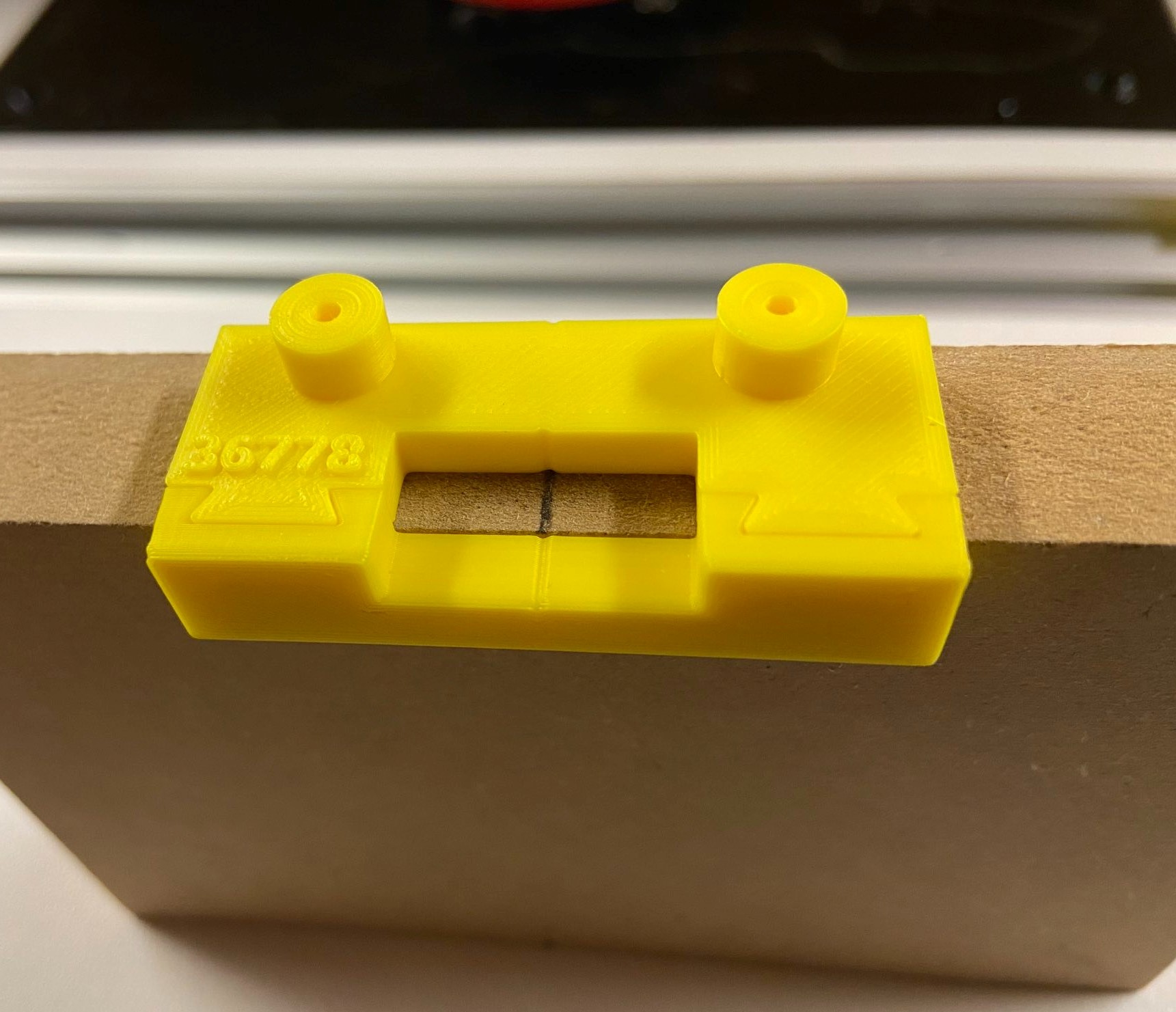 Universal Customizable Euro Cabinet Hinge Drill Guide - photo 3