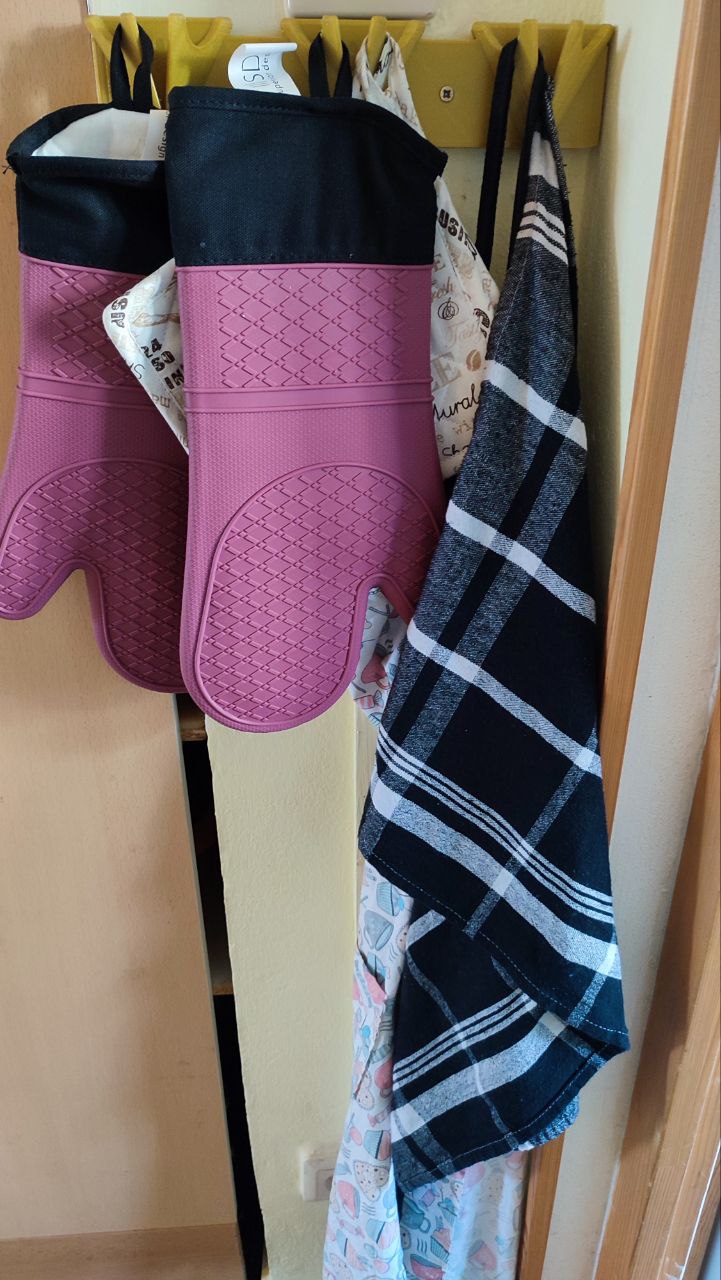 Geschirrtuch Küche Wandhalter / Towel kitchen wall holder
