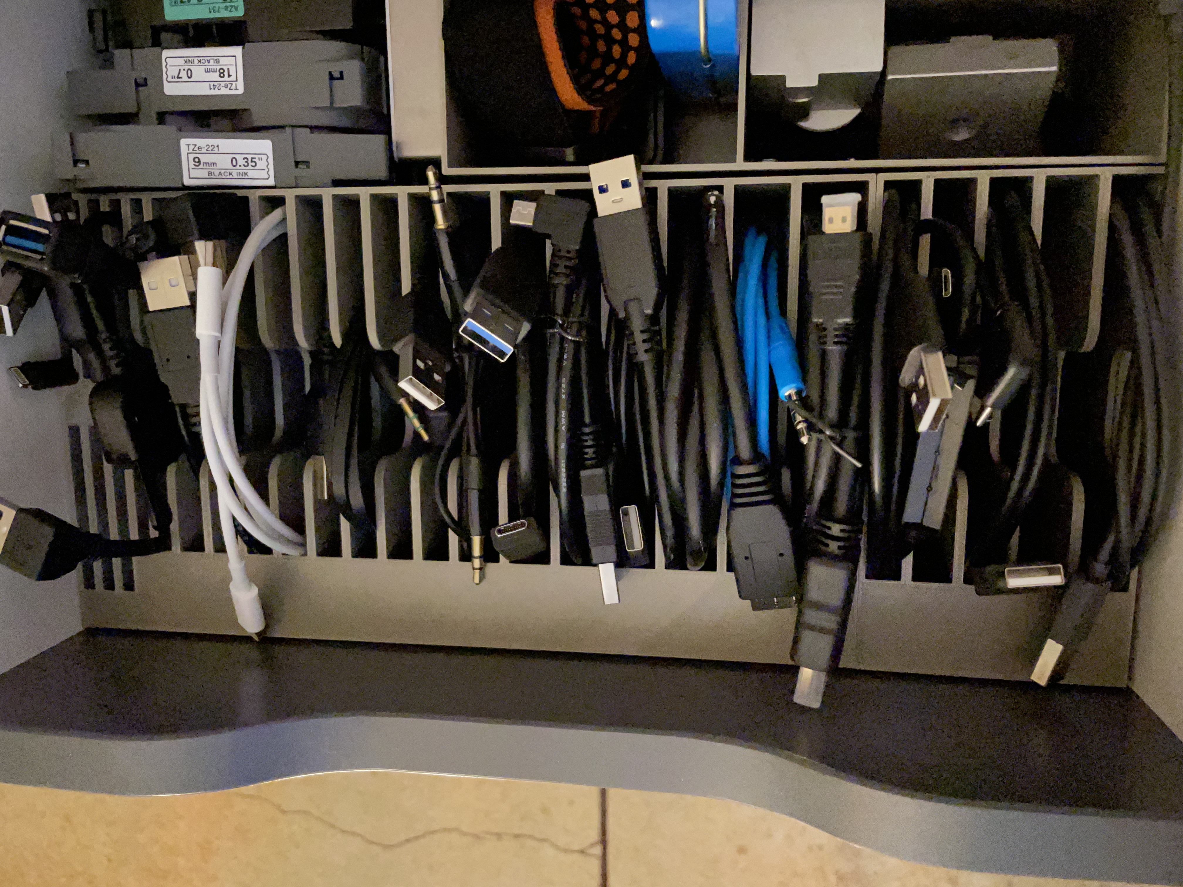 IKEA ALEX Cable Organizer