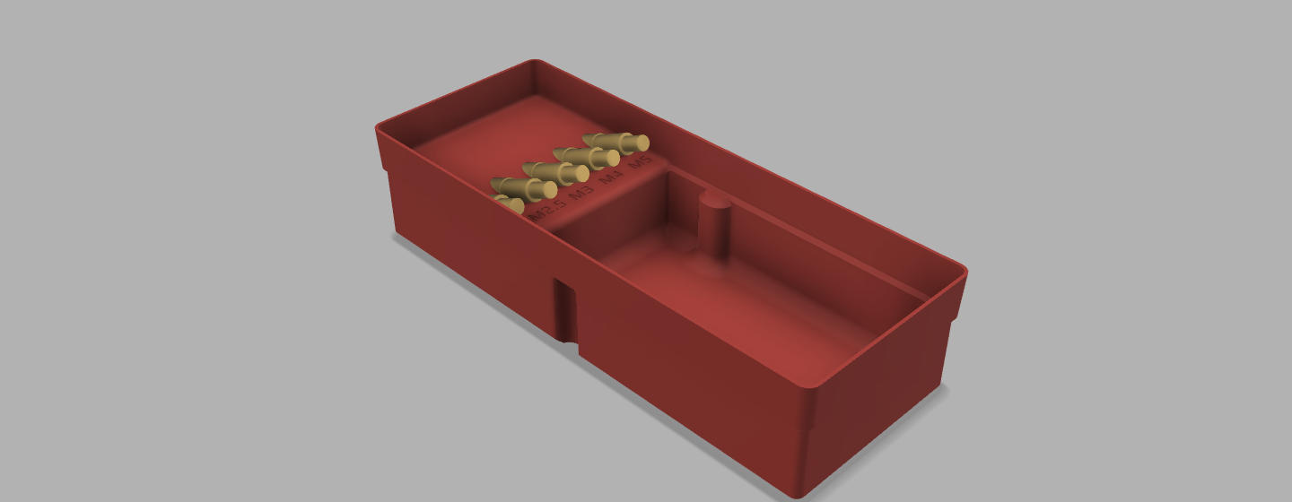 Akro Mils Bin With Heat Insert Tip Storage - photo 2