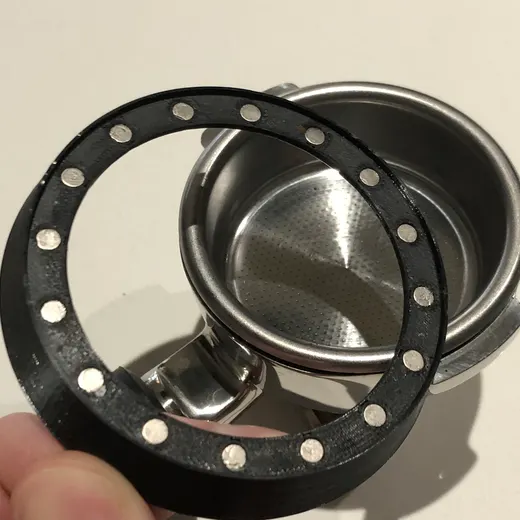 58mm magnetic espresso dosing funnel - photo 2