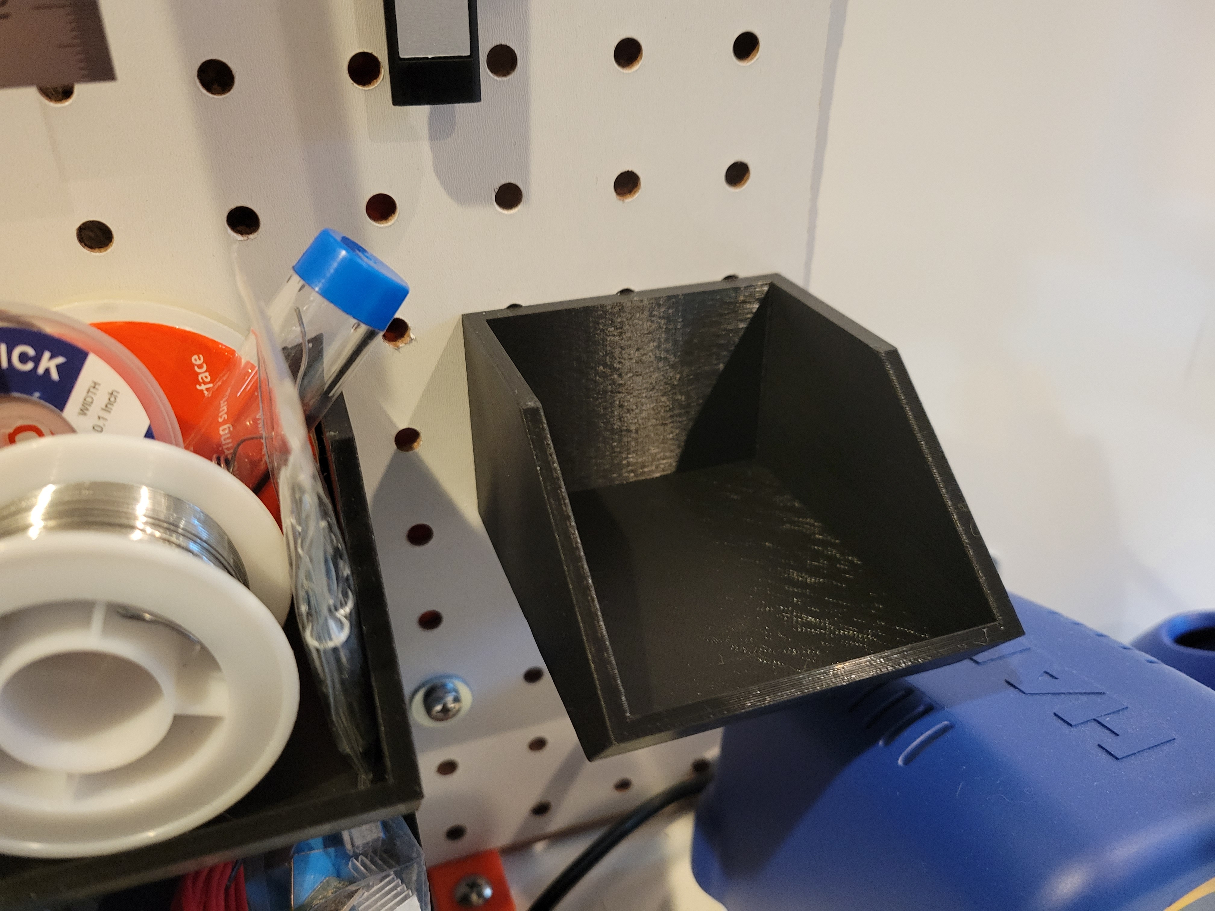Pegboard Storage Tray