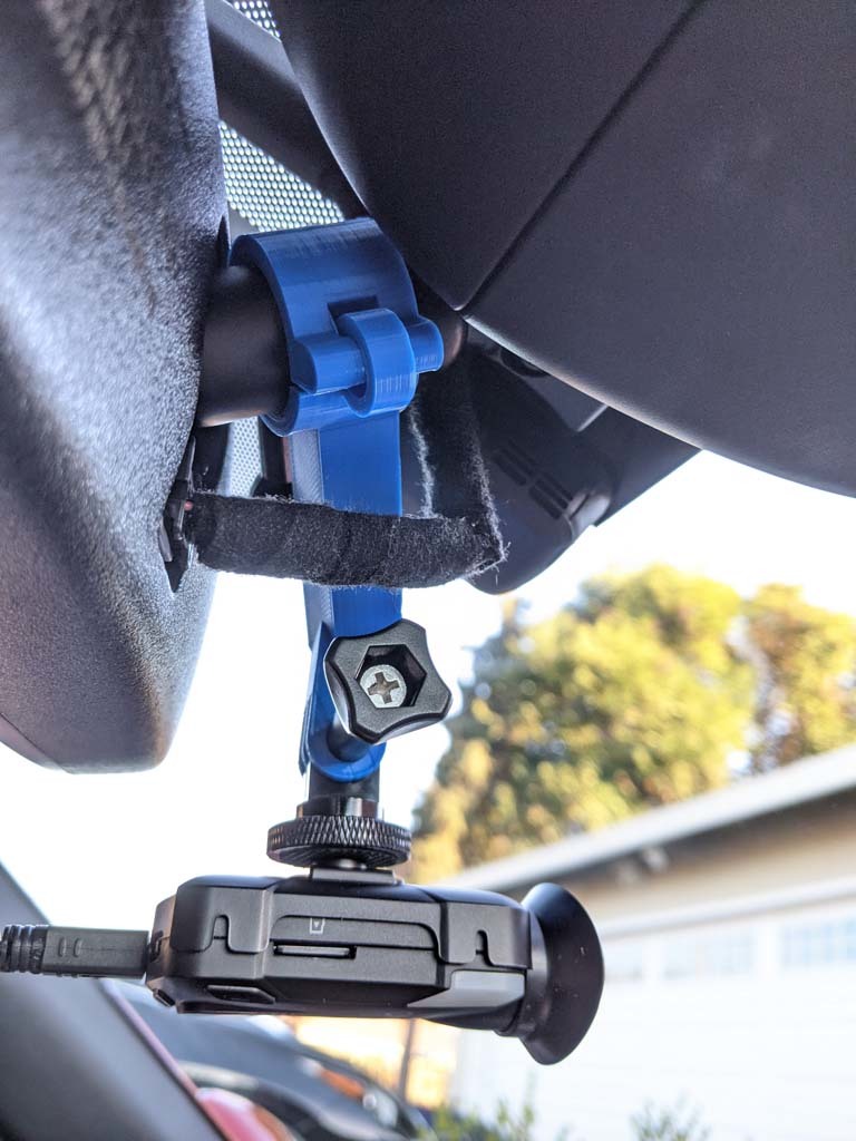 Rearview Mirror GoPro Dashcam Mount - photo 2