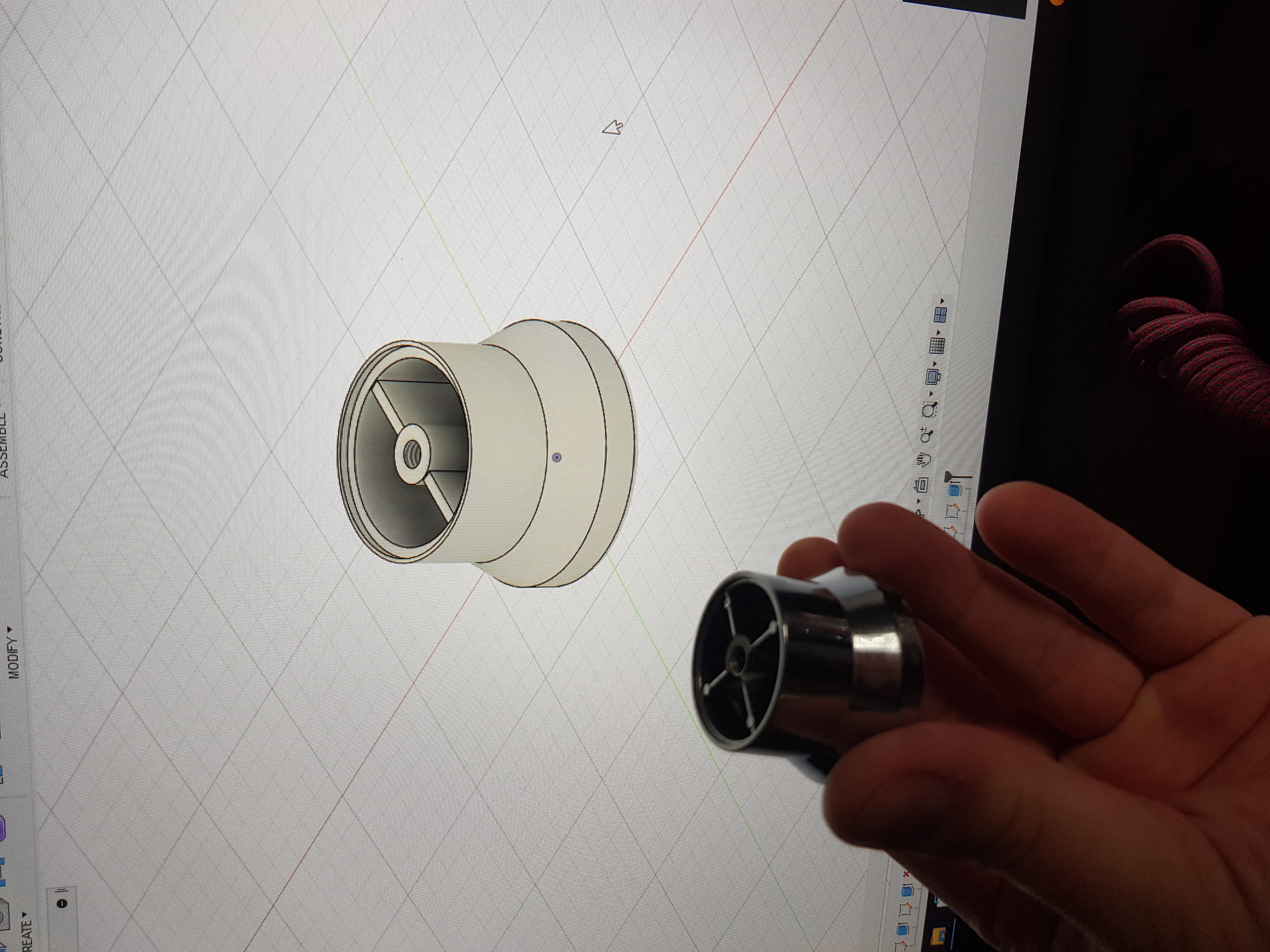 Shower door replacement knob - photo 2