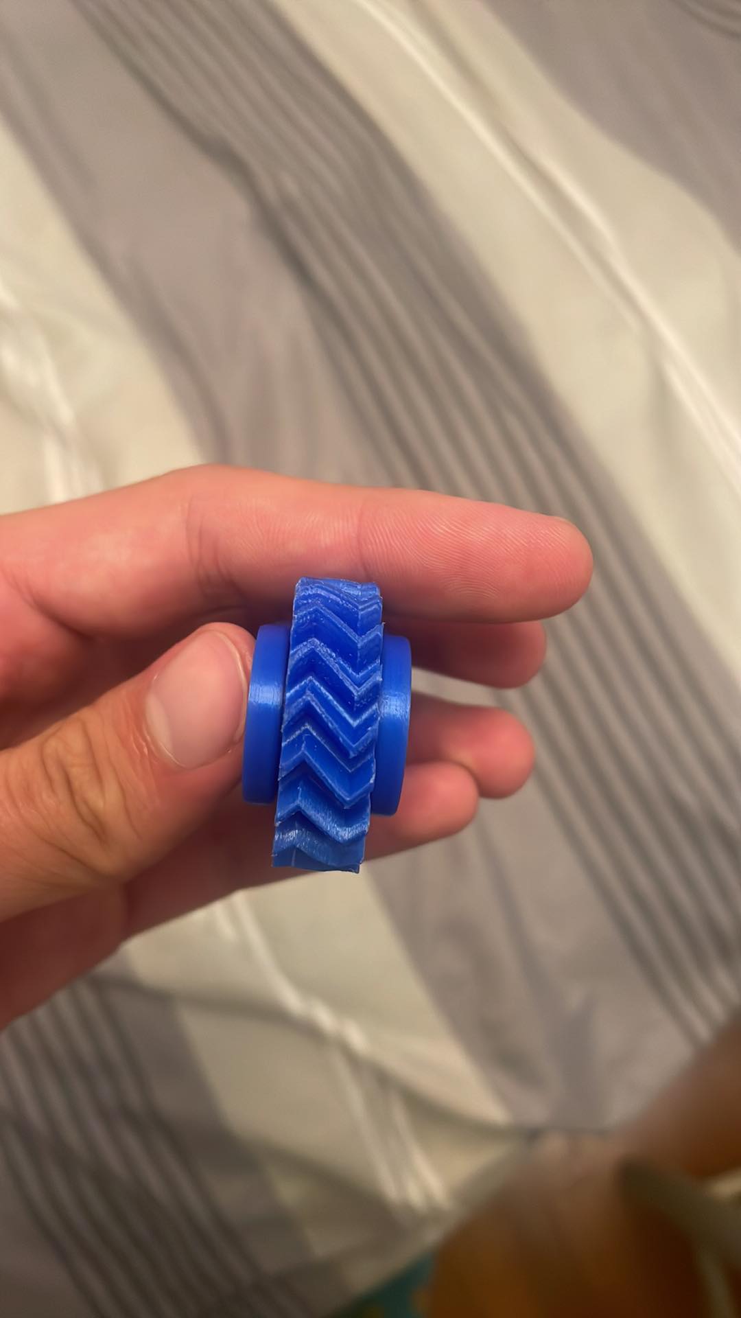 Augmented Herringbone "N" Gear Fidget Toy