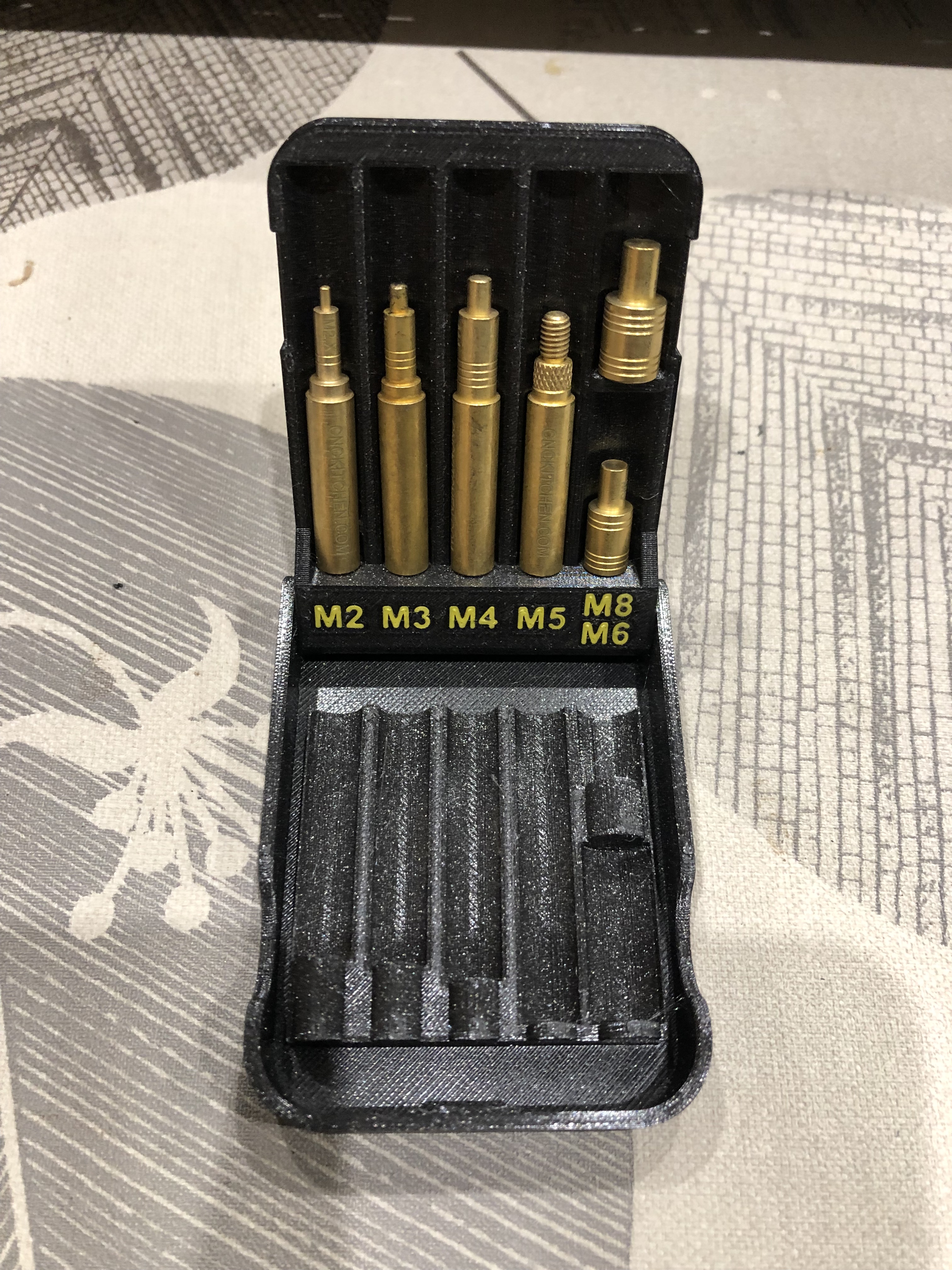 Case for CNC Kitchen Threaded Inserts Soldering Tips - 2 colors "MMU2S" - photo 3