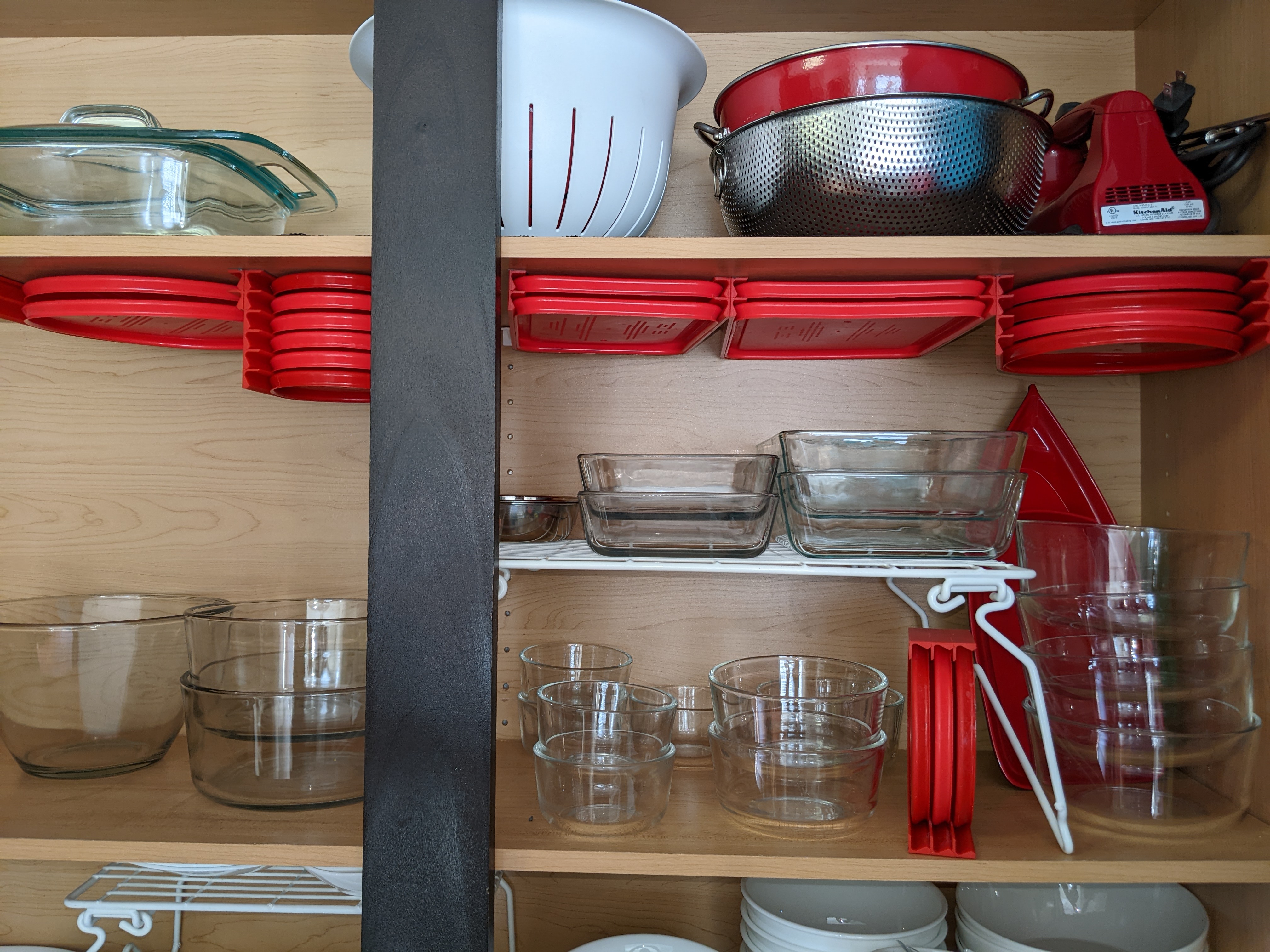 Modular Lid Storage System for Pyrex Storage Containers - photo 2