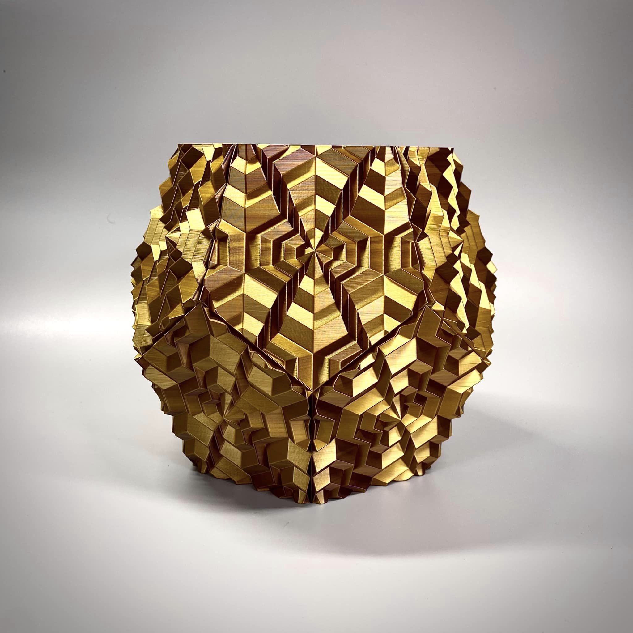 Dodecahex Ripple Vase