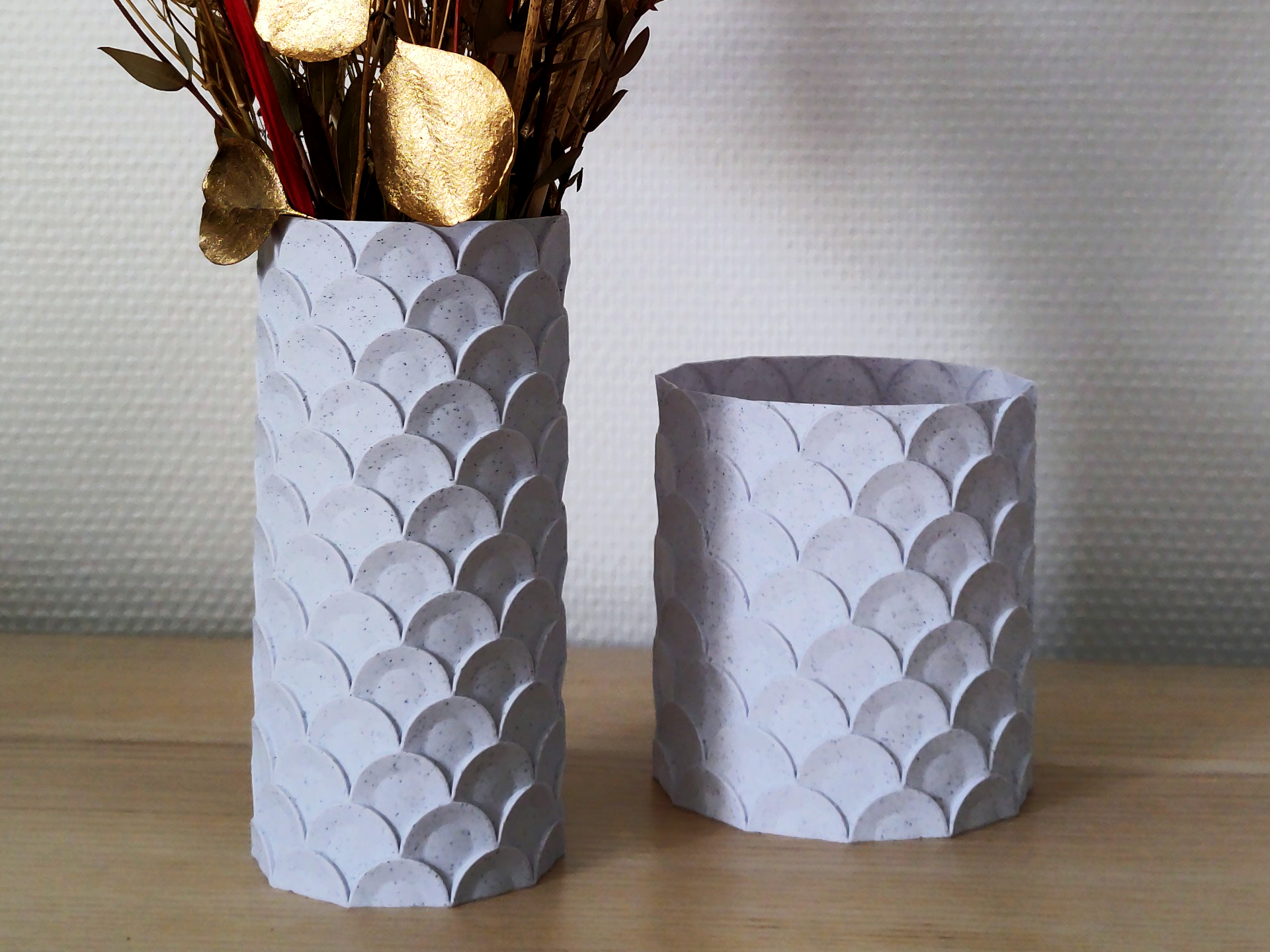 "Fishscale" Vase & Planter - photo 2