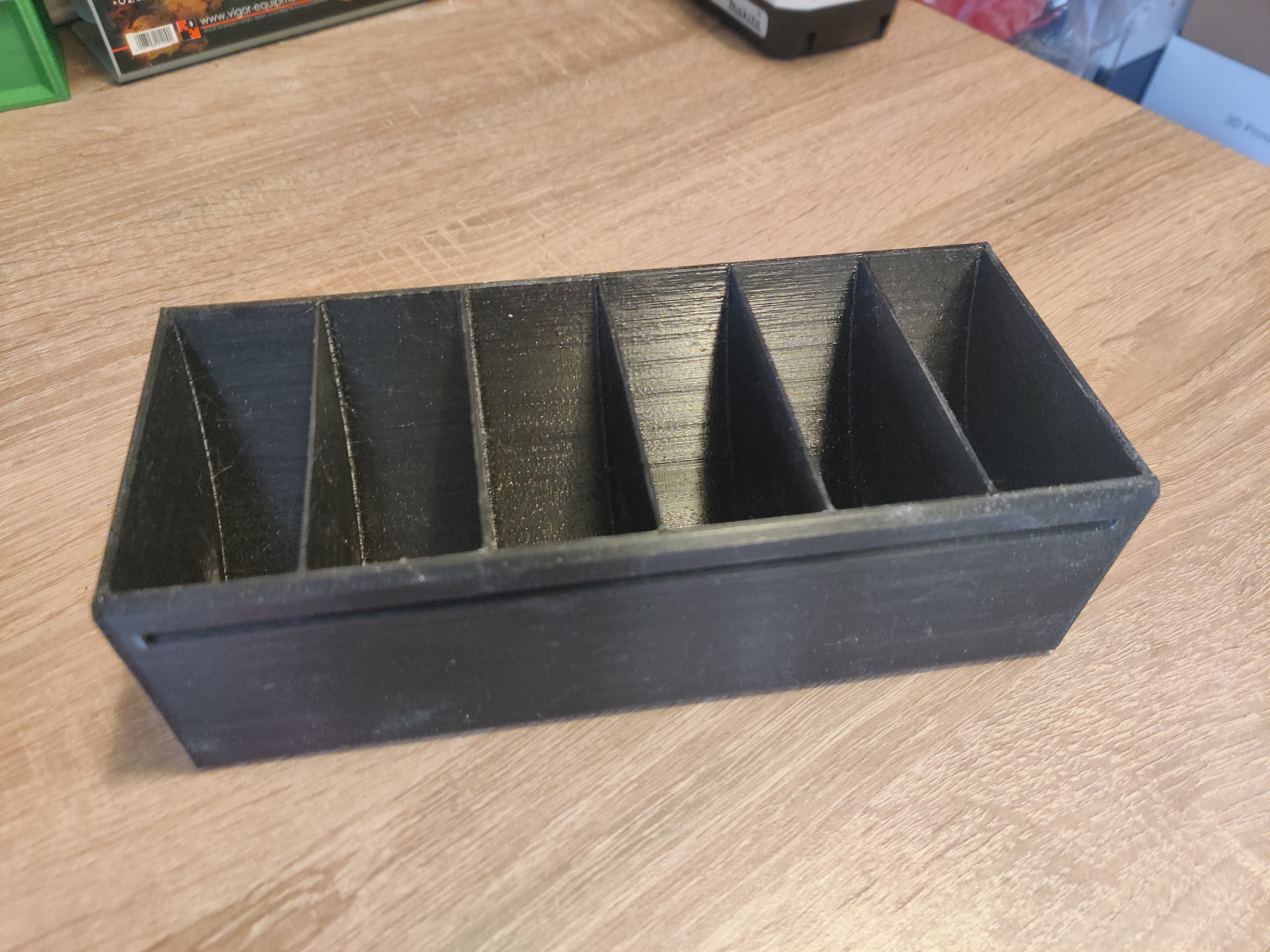 Triangular Sandpaper Tray with fixed Compartments - photo 2