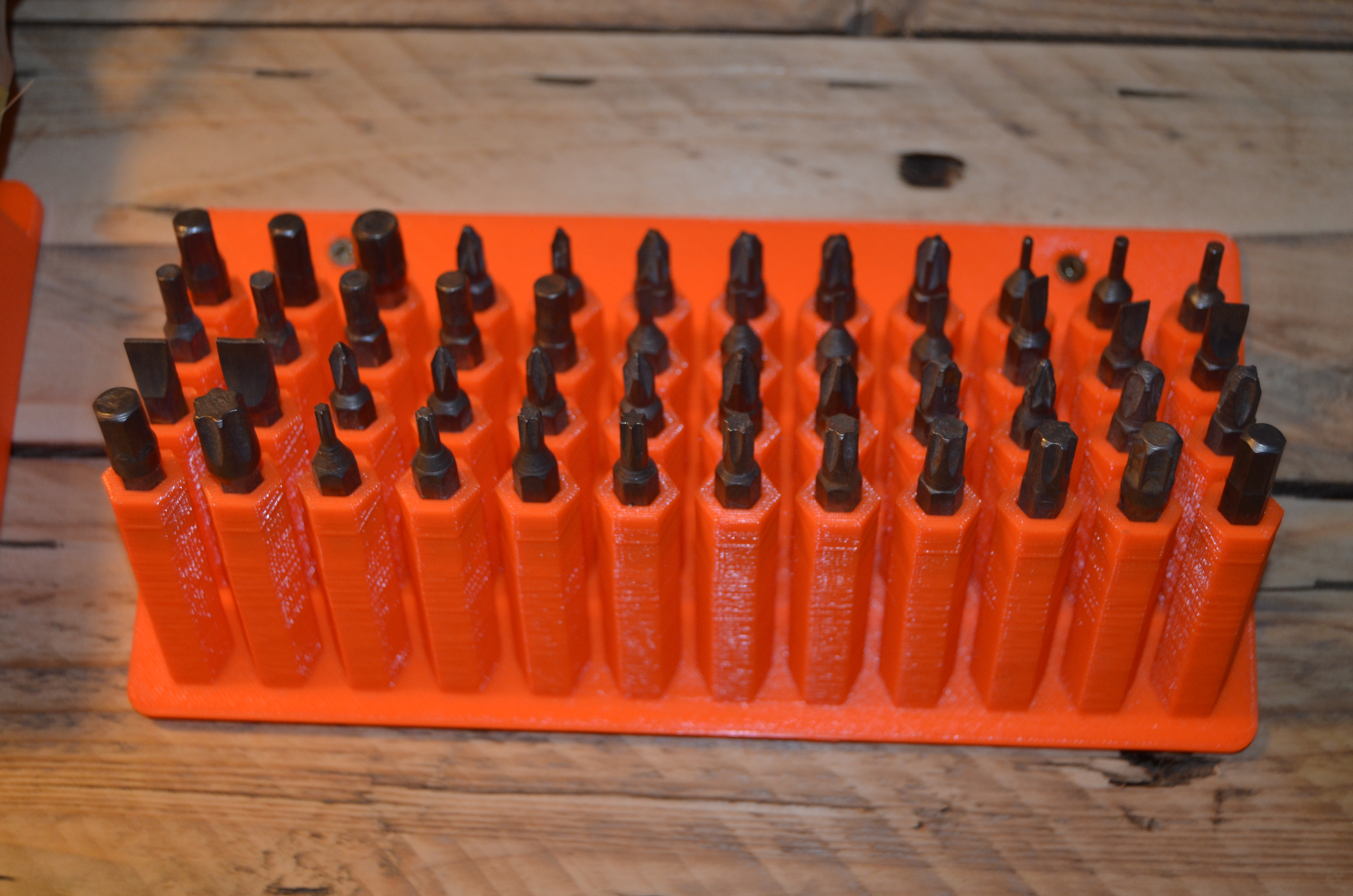 Screwdriver bits tool wall holder - photo 4