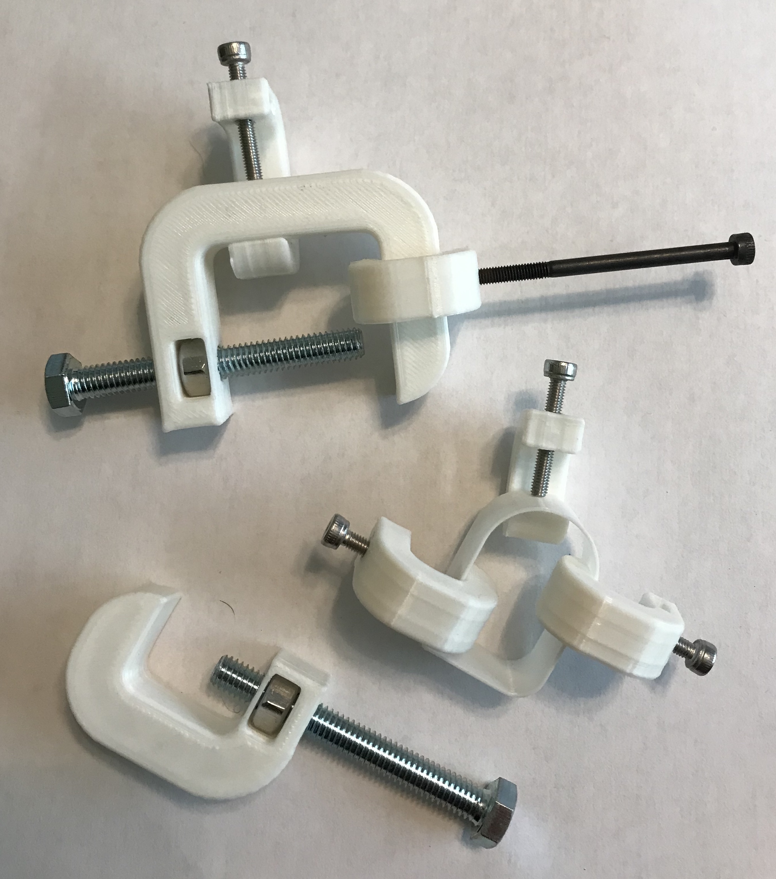 Nut-trap C-Clamp