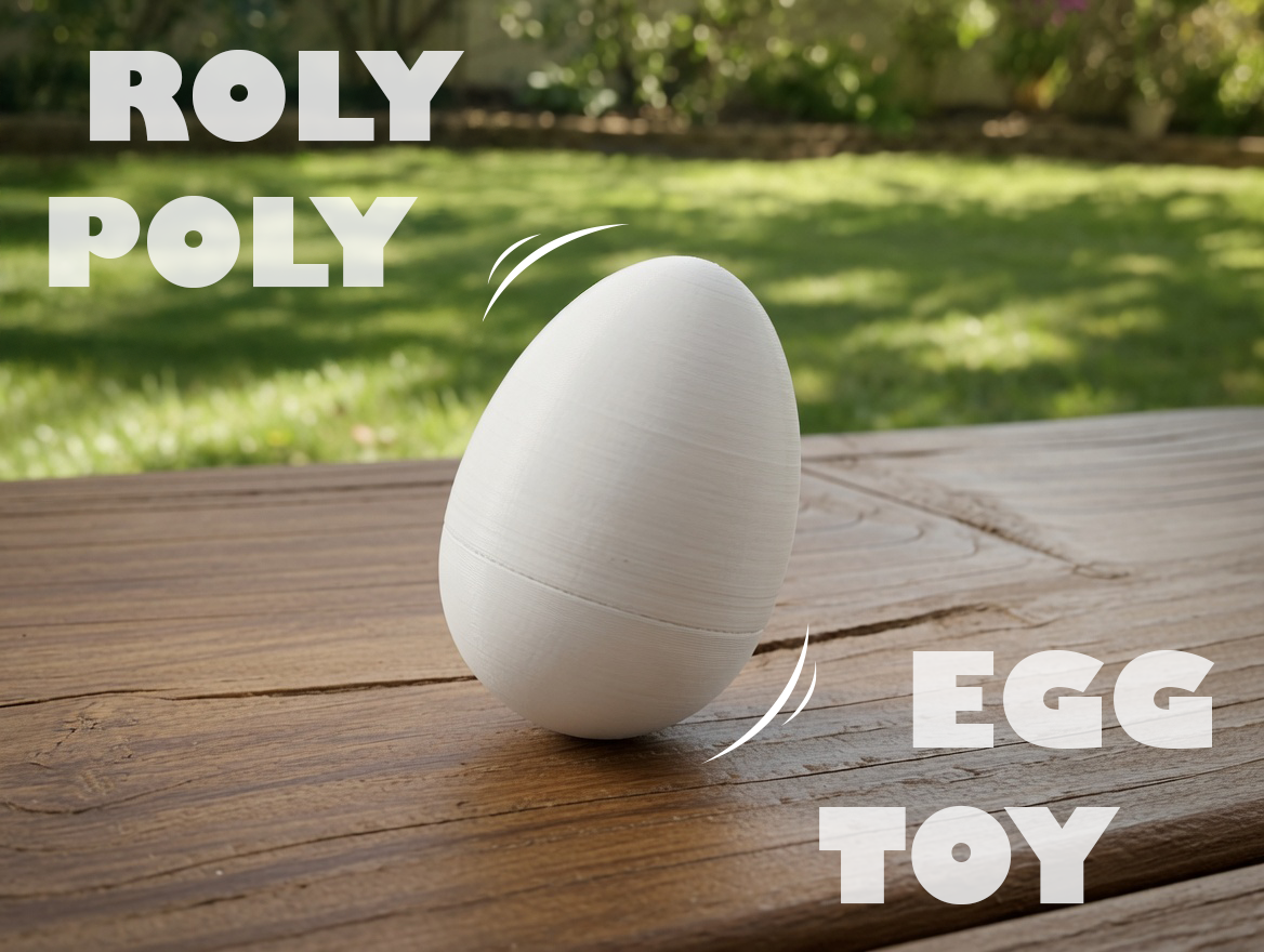 Wobbly Egg – Roly Poly Toy