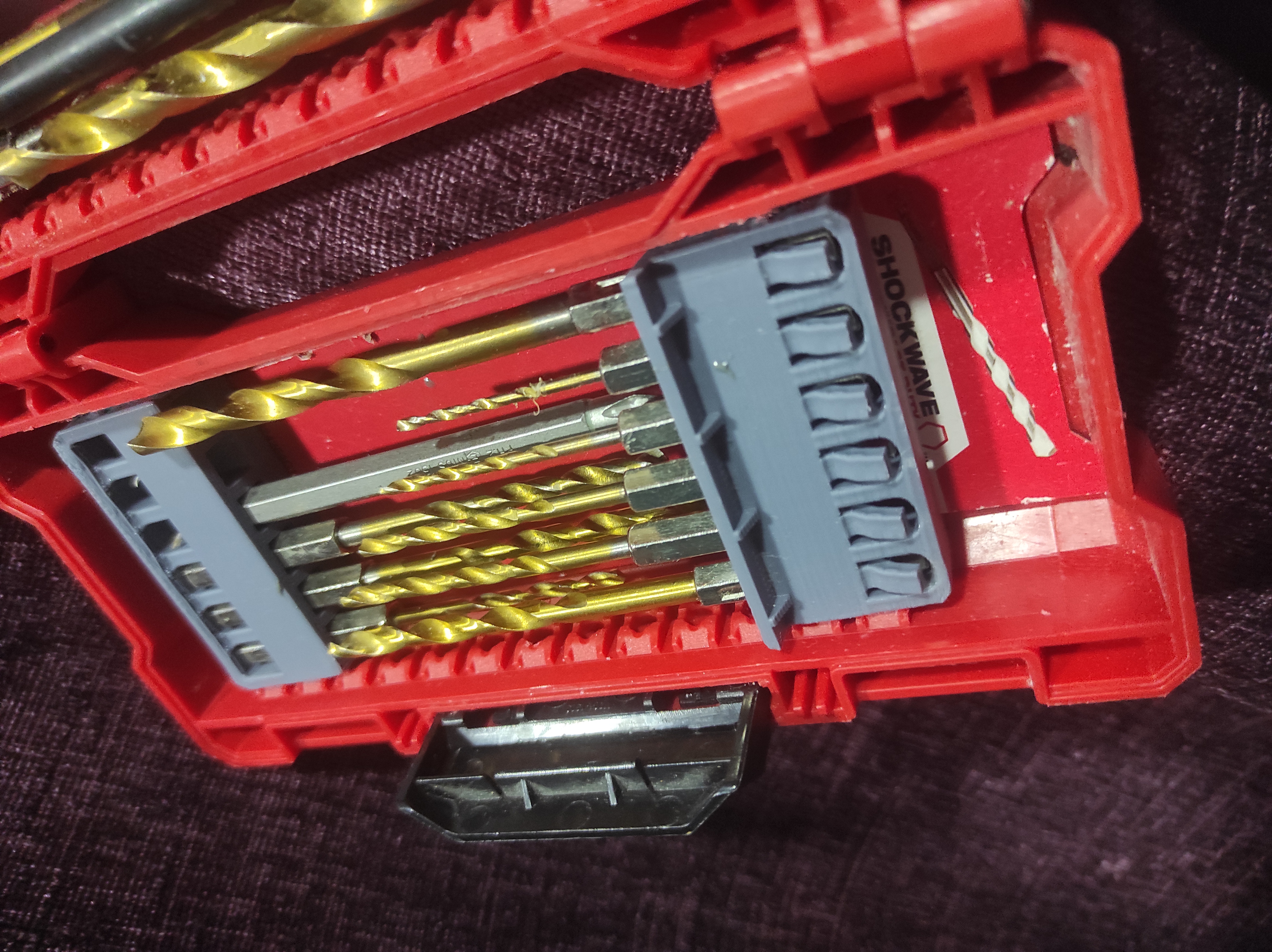 Milwaukee shockwave tray - photo 3