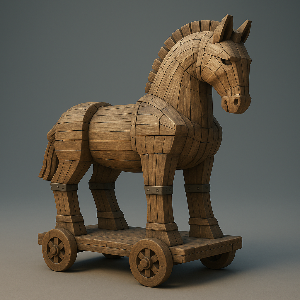 Trojan Horse 3D Printable Figurine