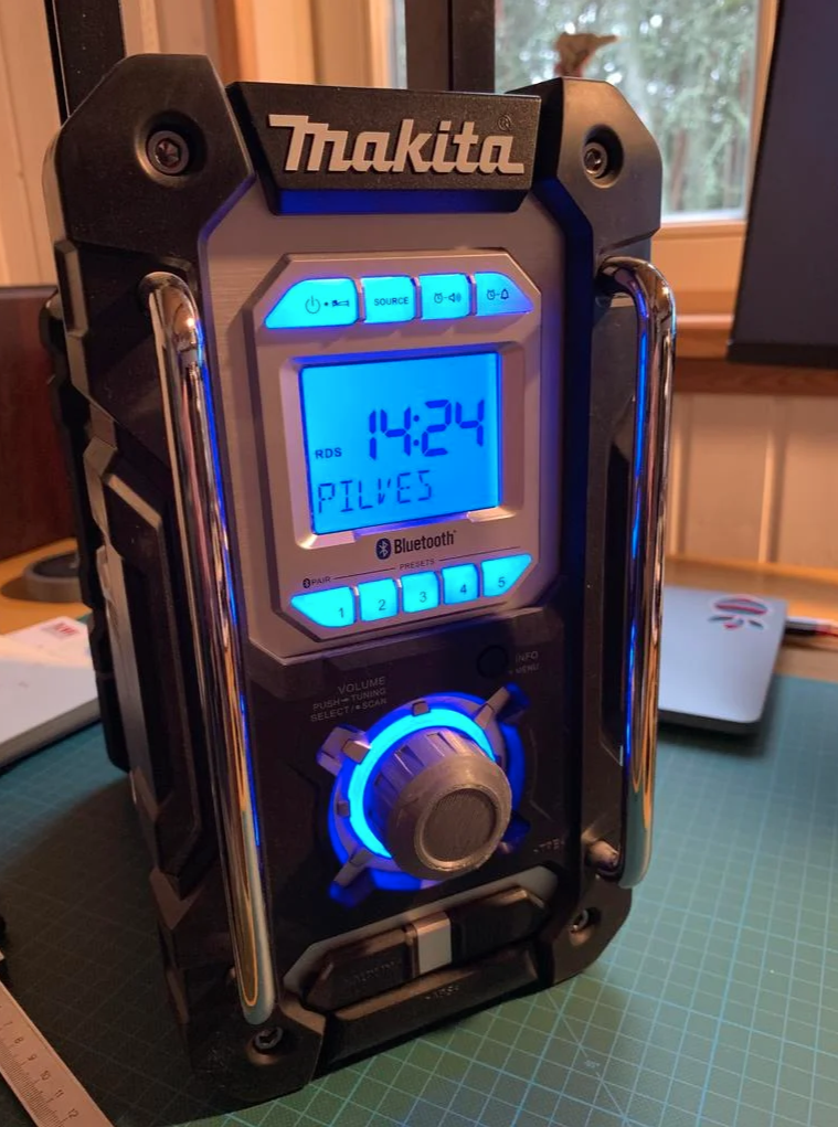 Makita Radio Volume Control Knob Button DMR106