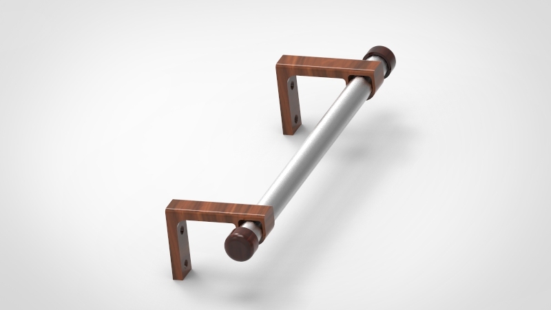 Window/Door curtain holder for 3/4 inch SS Tube - photo 3
