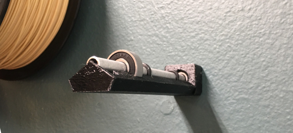 Wall Mount Spool Holder with Bearings (Customizable) - photo 3