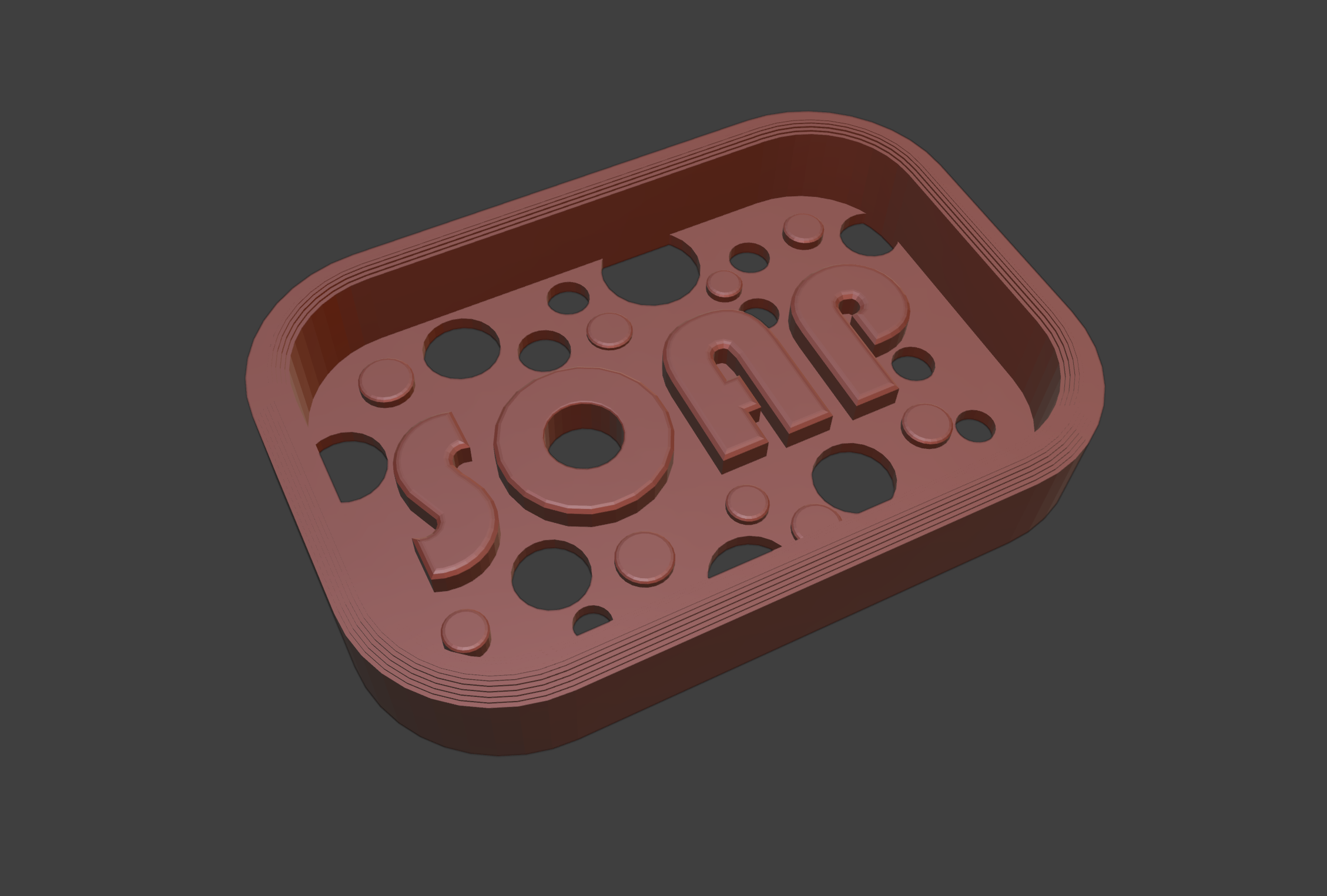 Soap dish - With and without drain holes. - photo 2